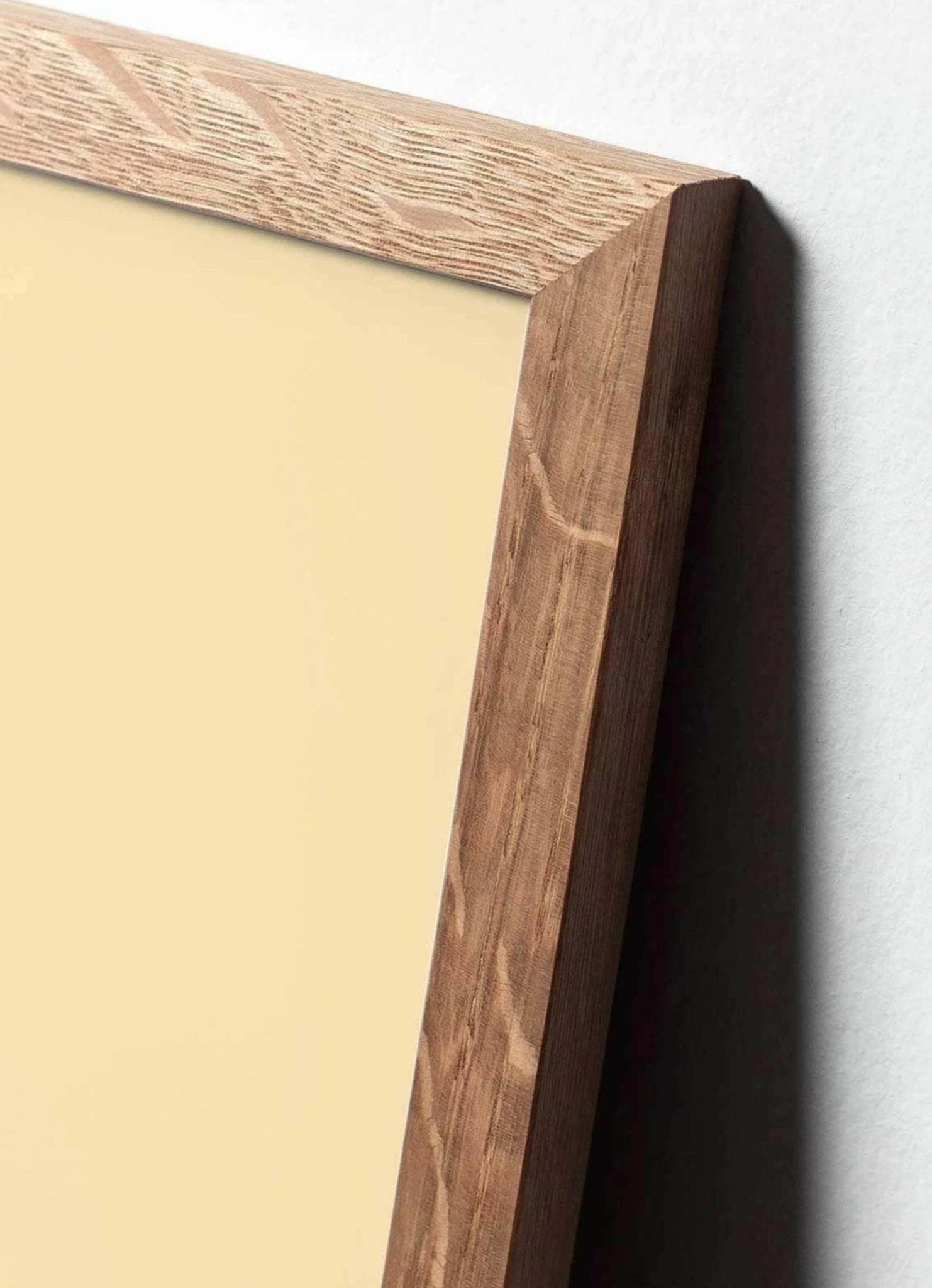 Brainchild Ant Design Icon Poster, frame made of light wood A5, grey