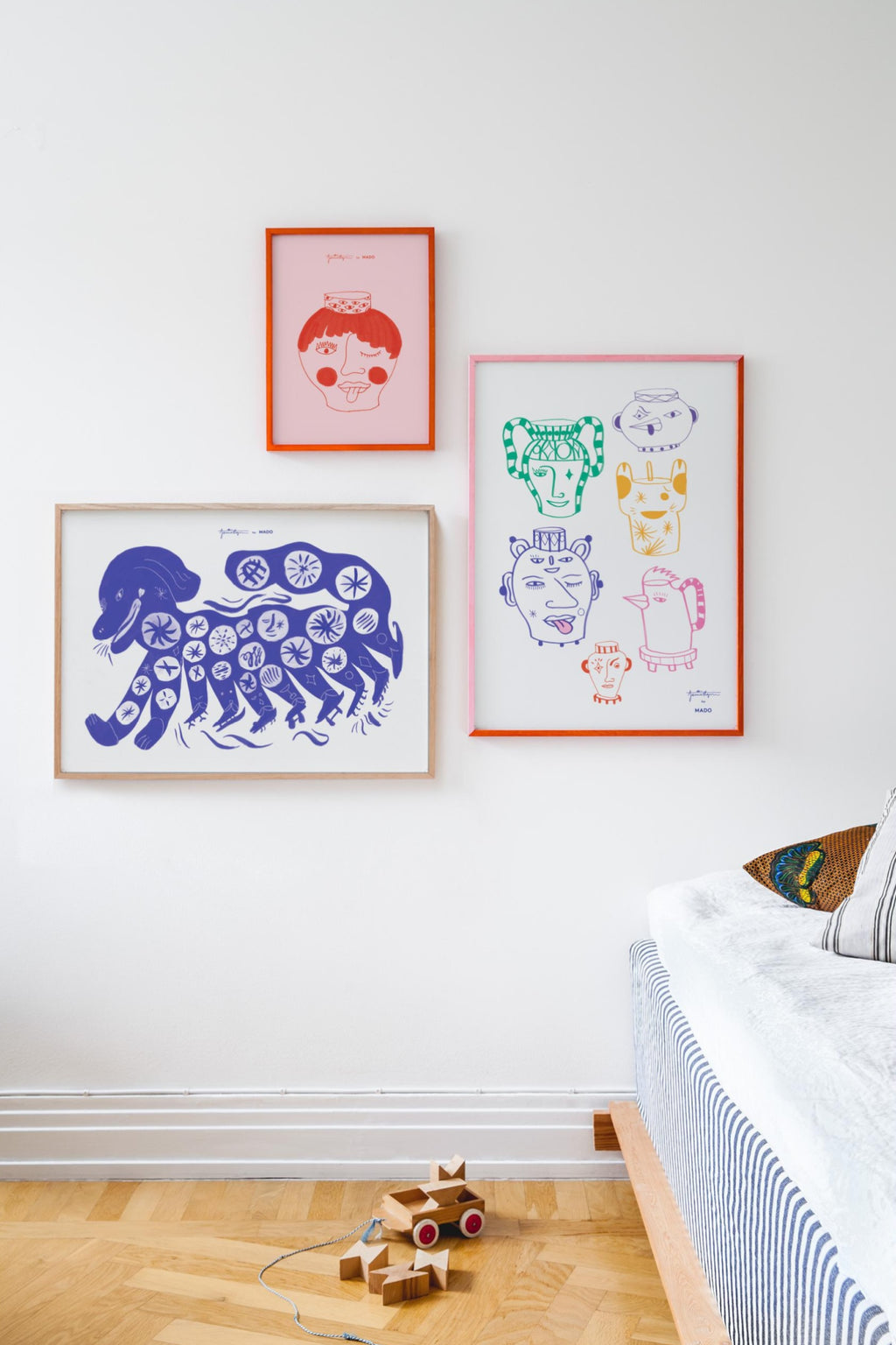 Paper Collective Tongy Pongy Poster, 30x40 Cm