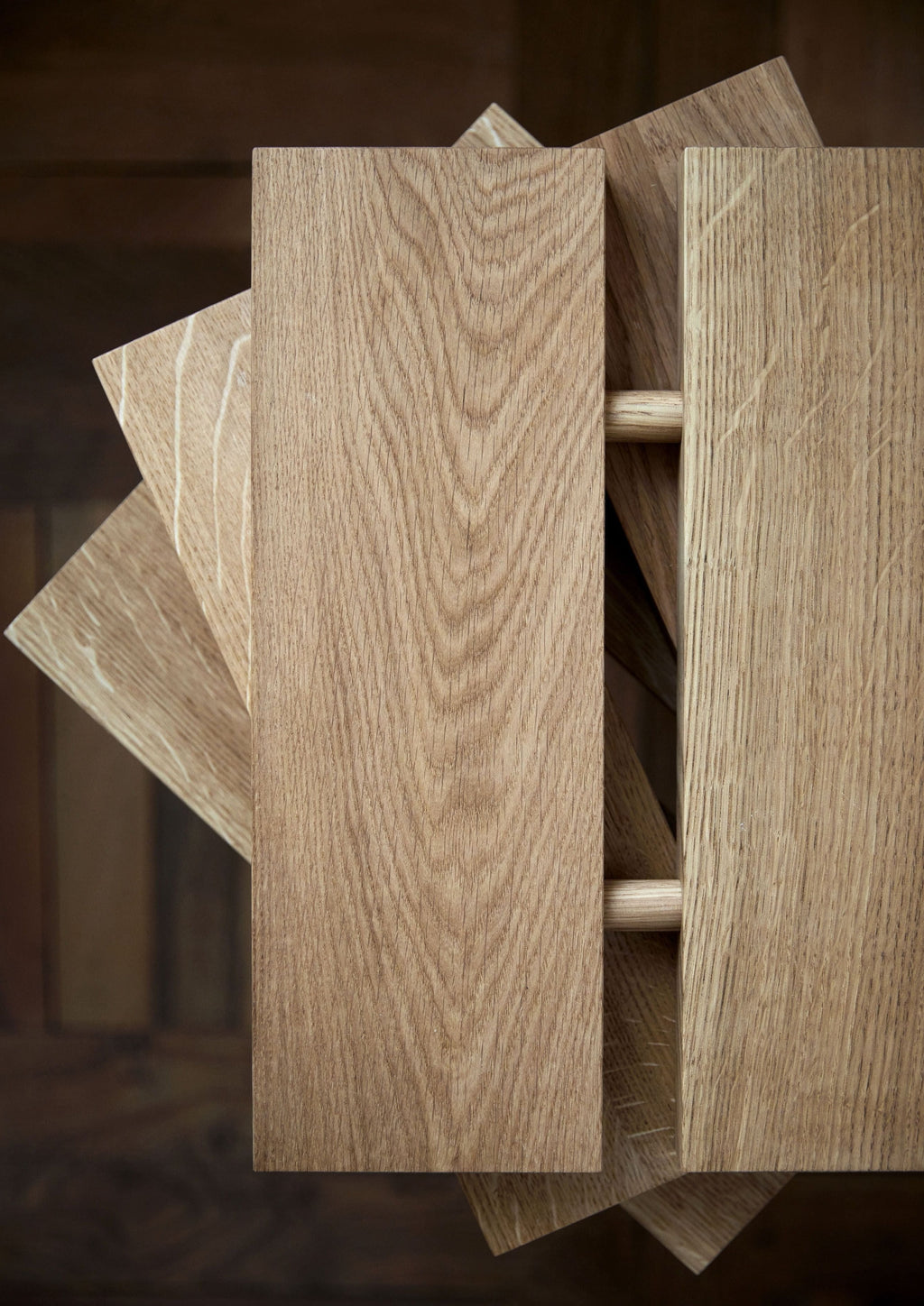 Versatile Moebe Peg Stool: Oak Seat, Table & Stand - Stackable & Portable