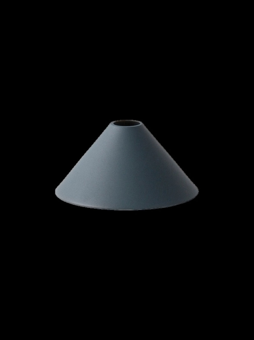 Ferm Living Cone Lampshade, Dark Blue