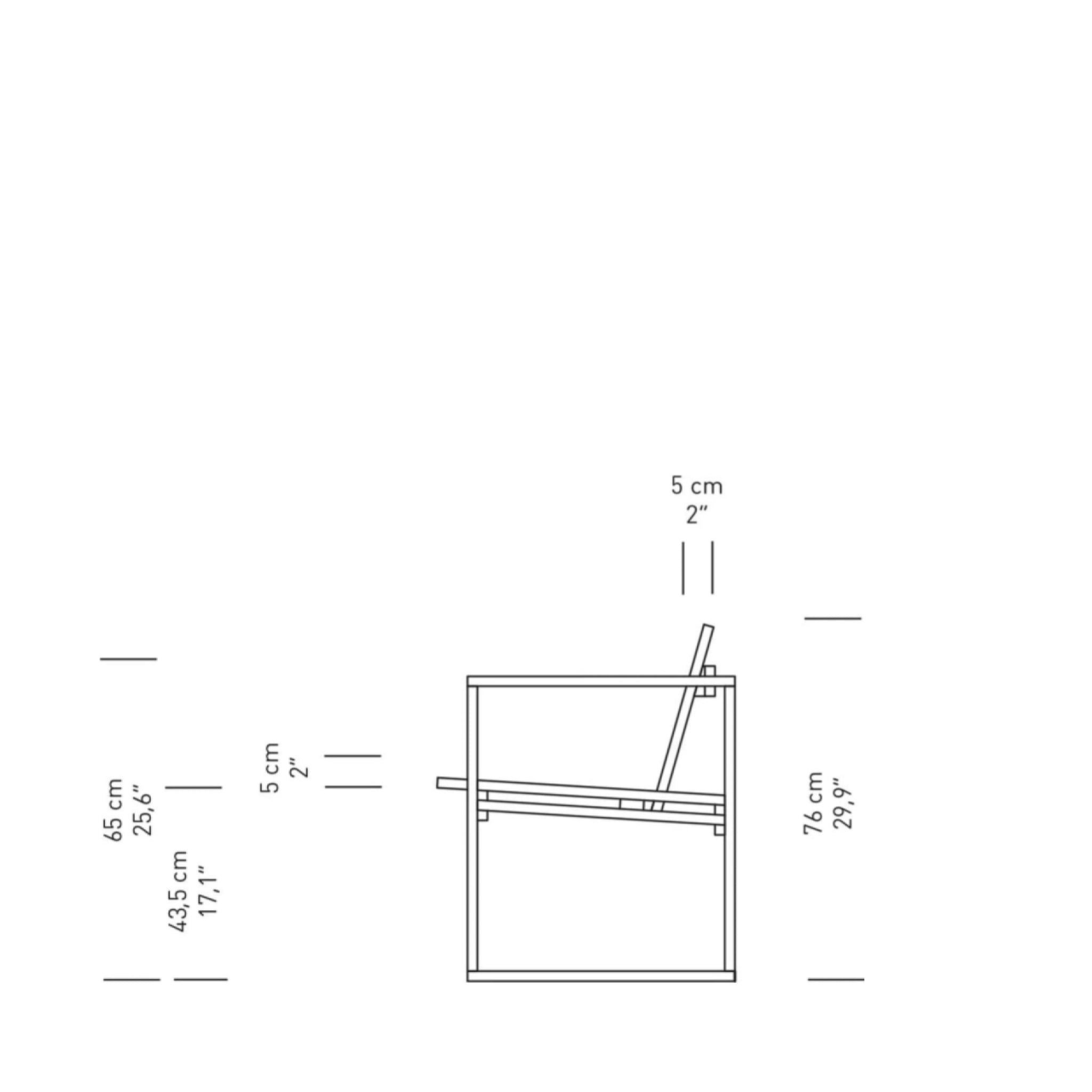 Carl Hansen BK15 Chair, Untreated Teak