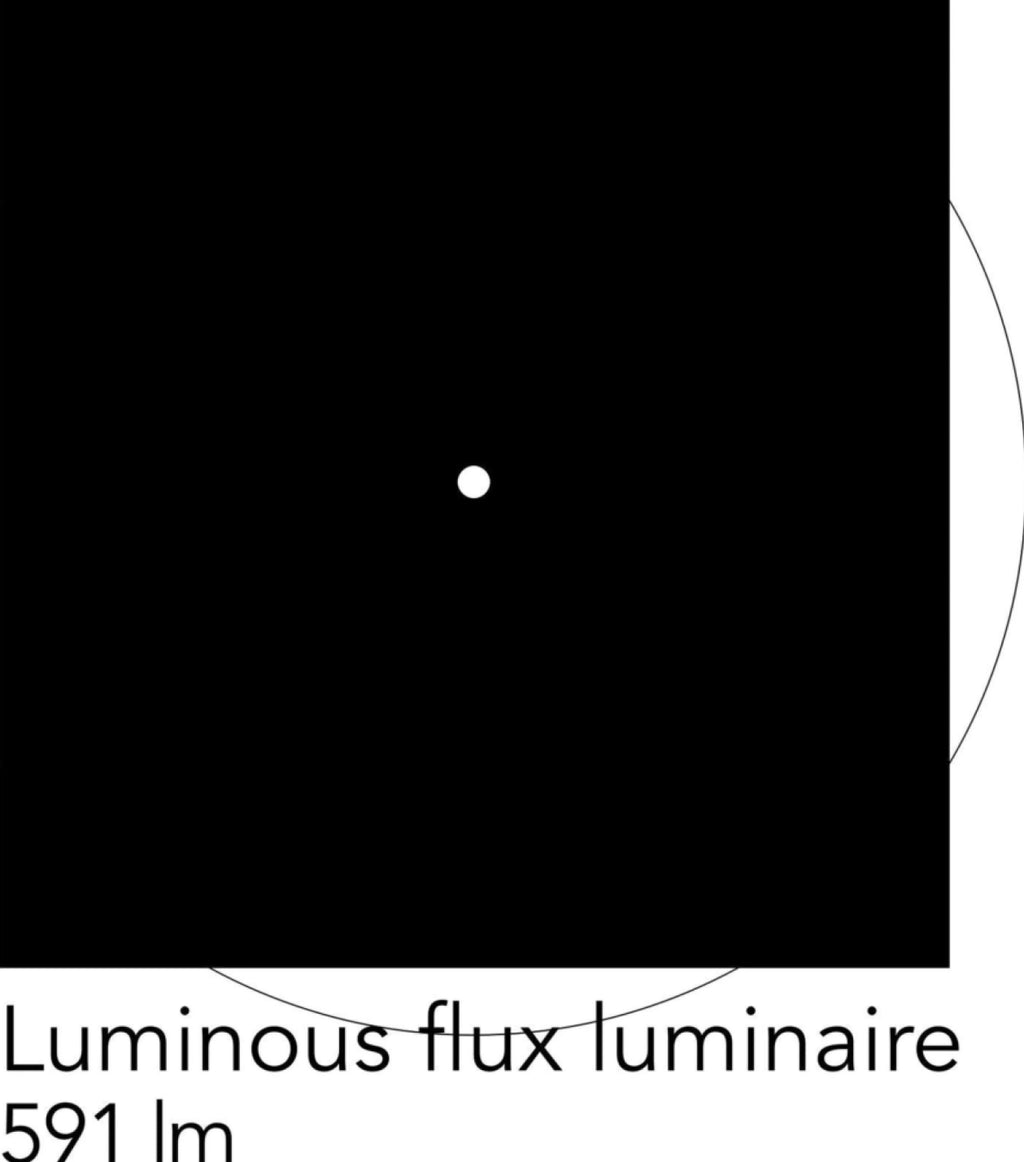 Flos Coordinates C1 Long Ceiling Lamp, Argent