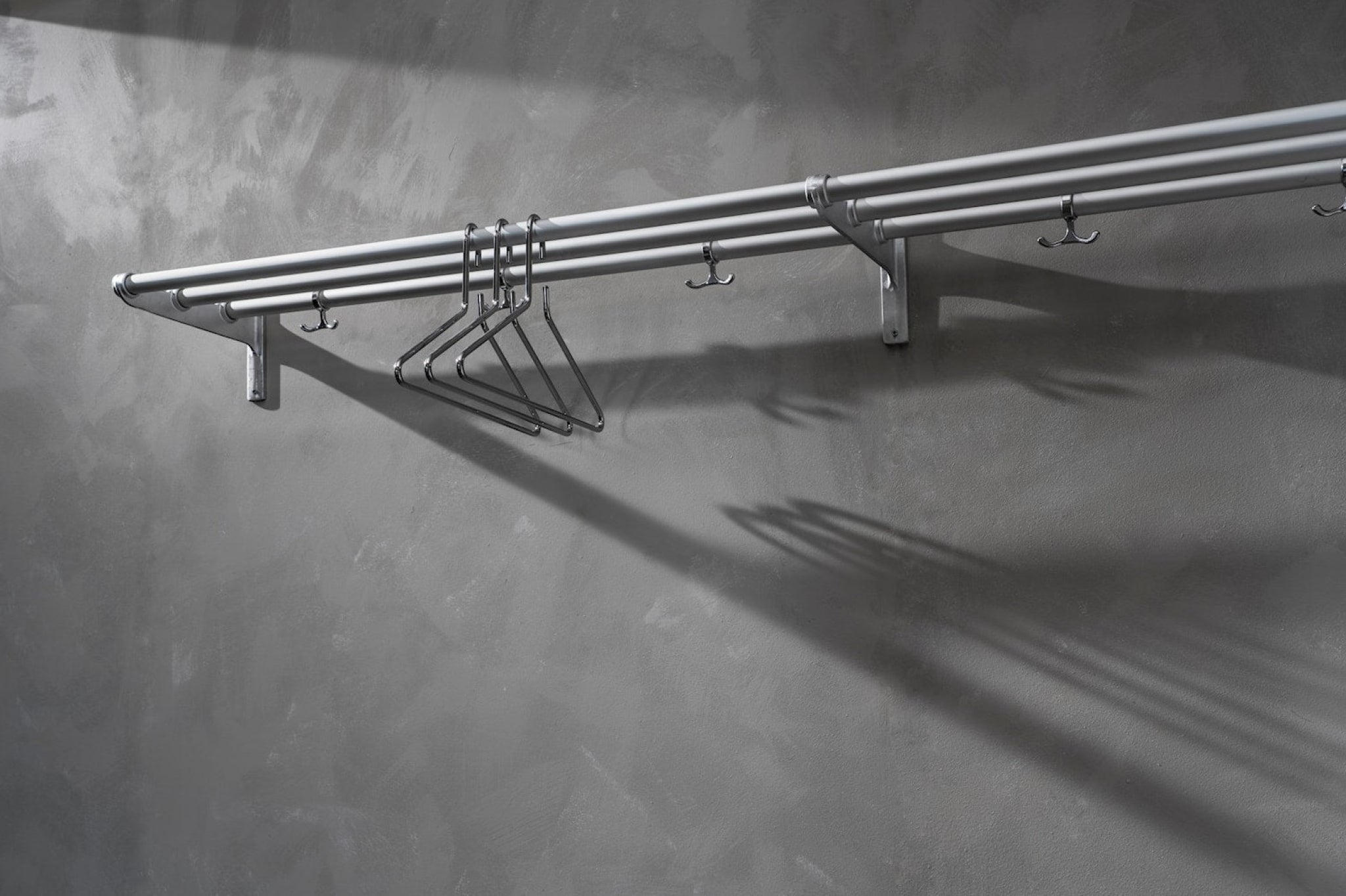 Essem Design Extension Part For Nostalgi Hat Shelf/Shoe Rack, White/Aluminium