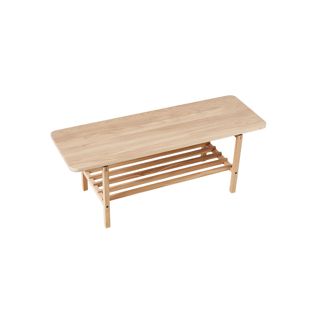 Andersen Furniture B3 Bench Oak White Matt Lacquer