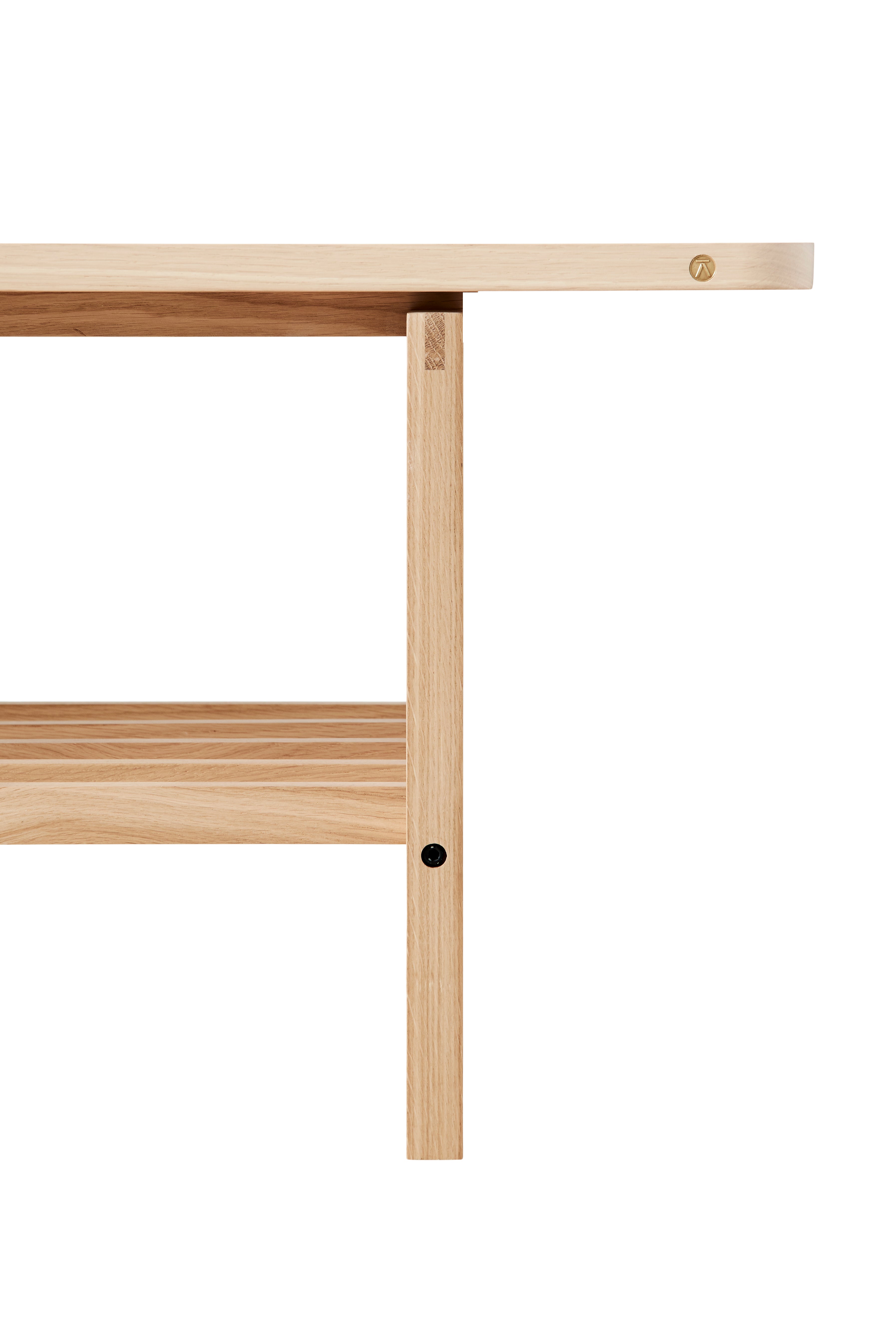 Andersen Furniture B3 Bench Oak White Matt Lacquer