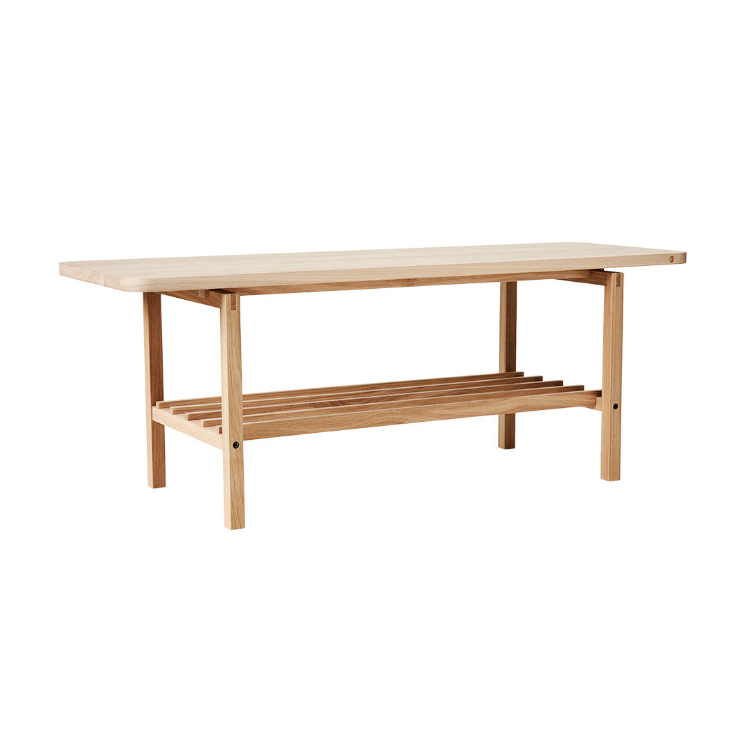 Andersen Furniture B3 Bench Oak White Matt Lacquer