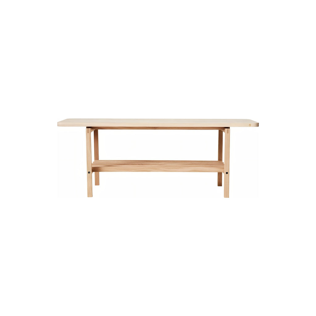 Andersen Furniture B3 Bench Oak White Matt Lacquer