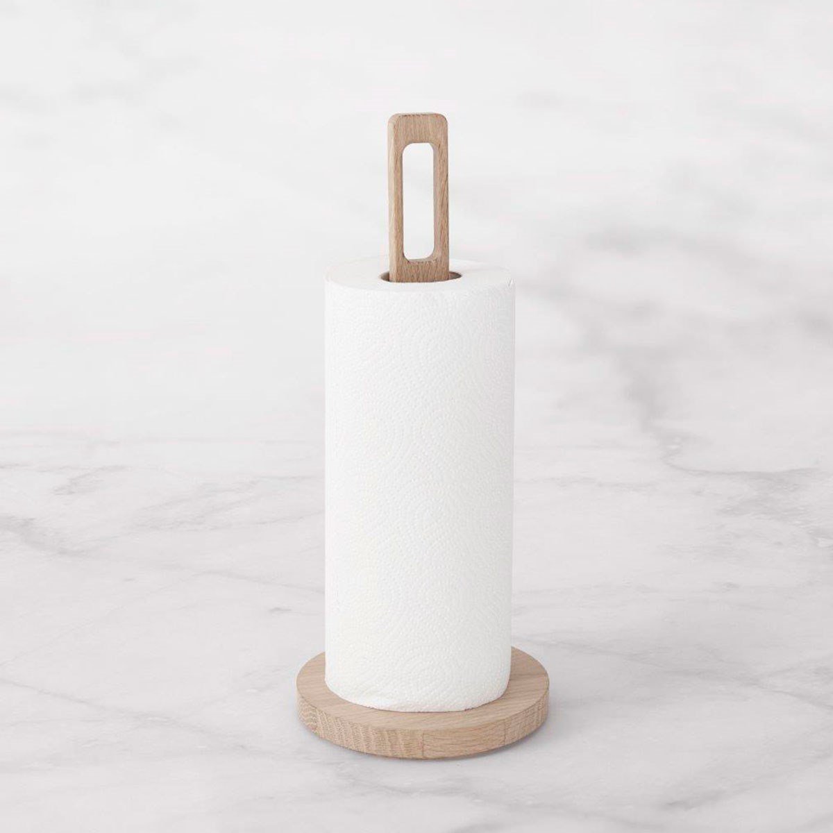 Andersen Furniture Kitchen Roll Holder, Black Oak