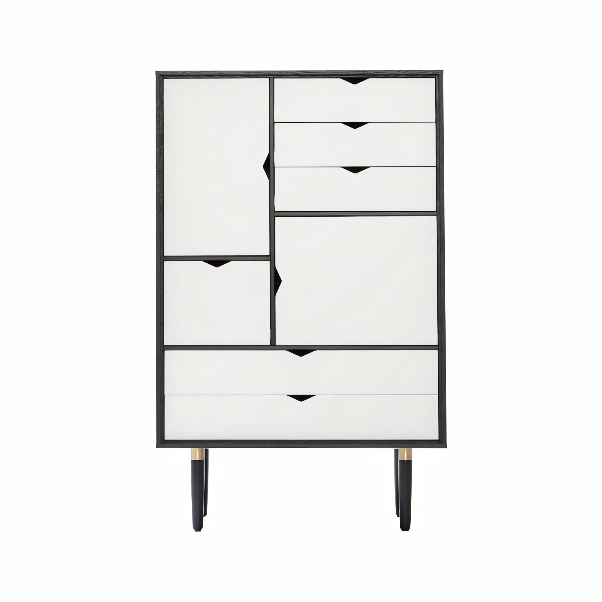 Andersen Furniture S5 Cabinet Black, White Front
