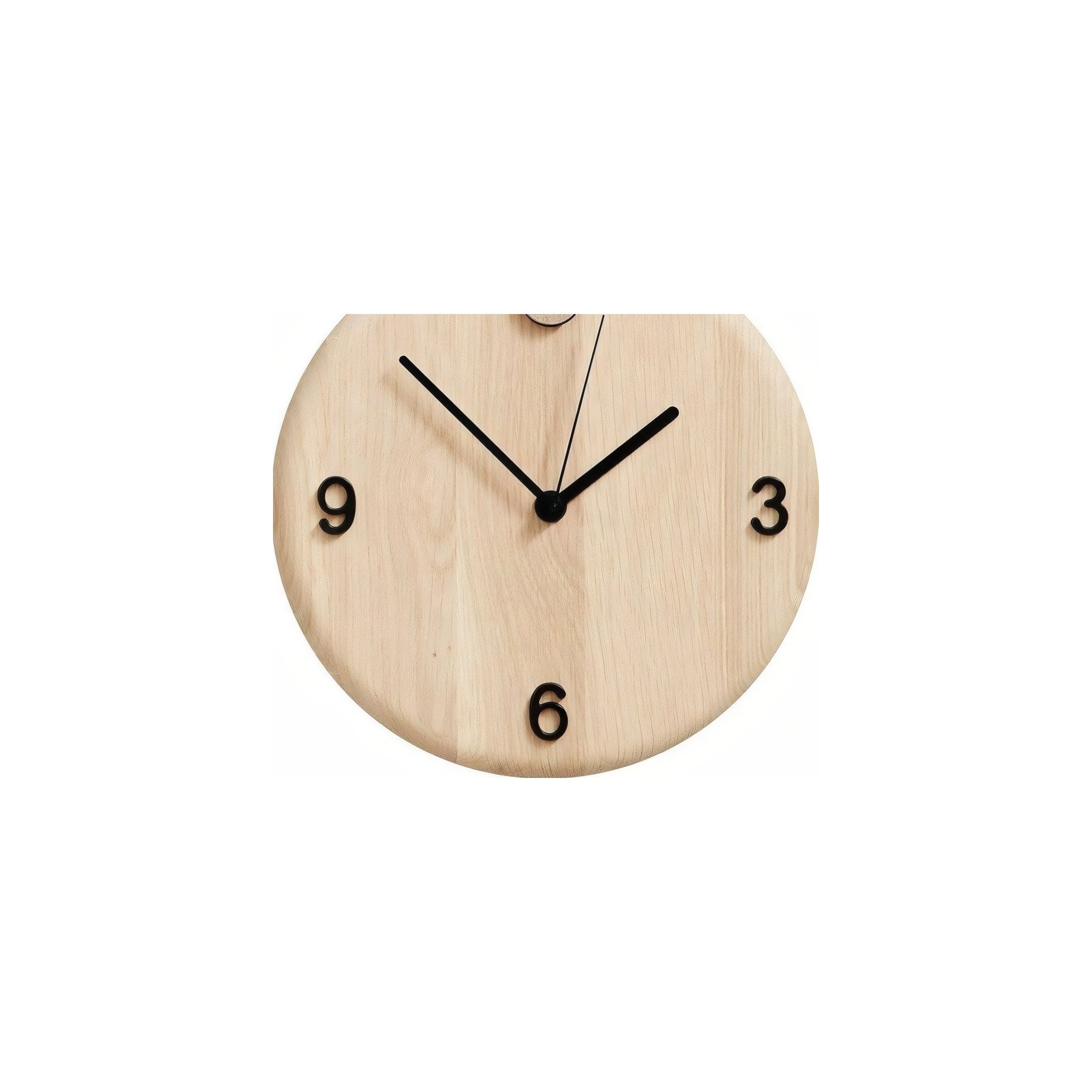 Andersen Furniture Wood Time Watch, Oak, Ø22cm