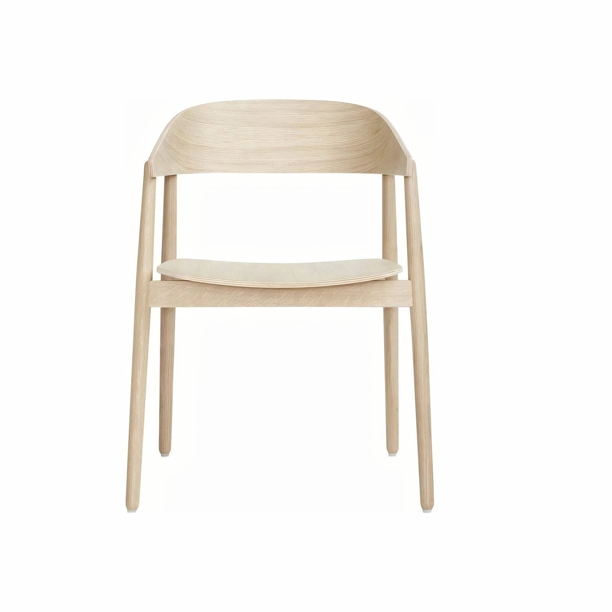 Andersen Furniture AC2 Armchair Oak, White Pigmented Lacquer