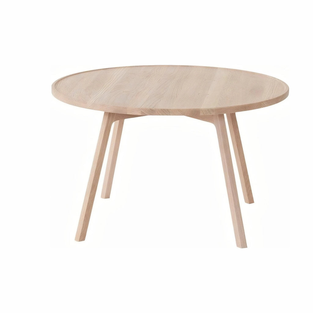 Andersen Furniture C2 Coffee Table White Pigmented Oak, Ø 80cm