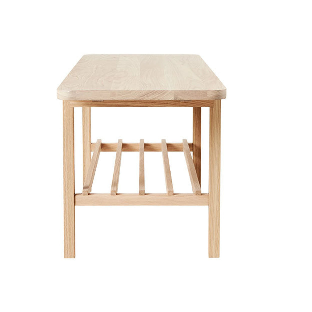 Andersen Furniture C2 Coffee Table White Pigmented Oak, Ø 80cm