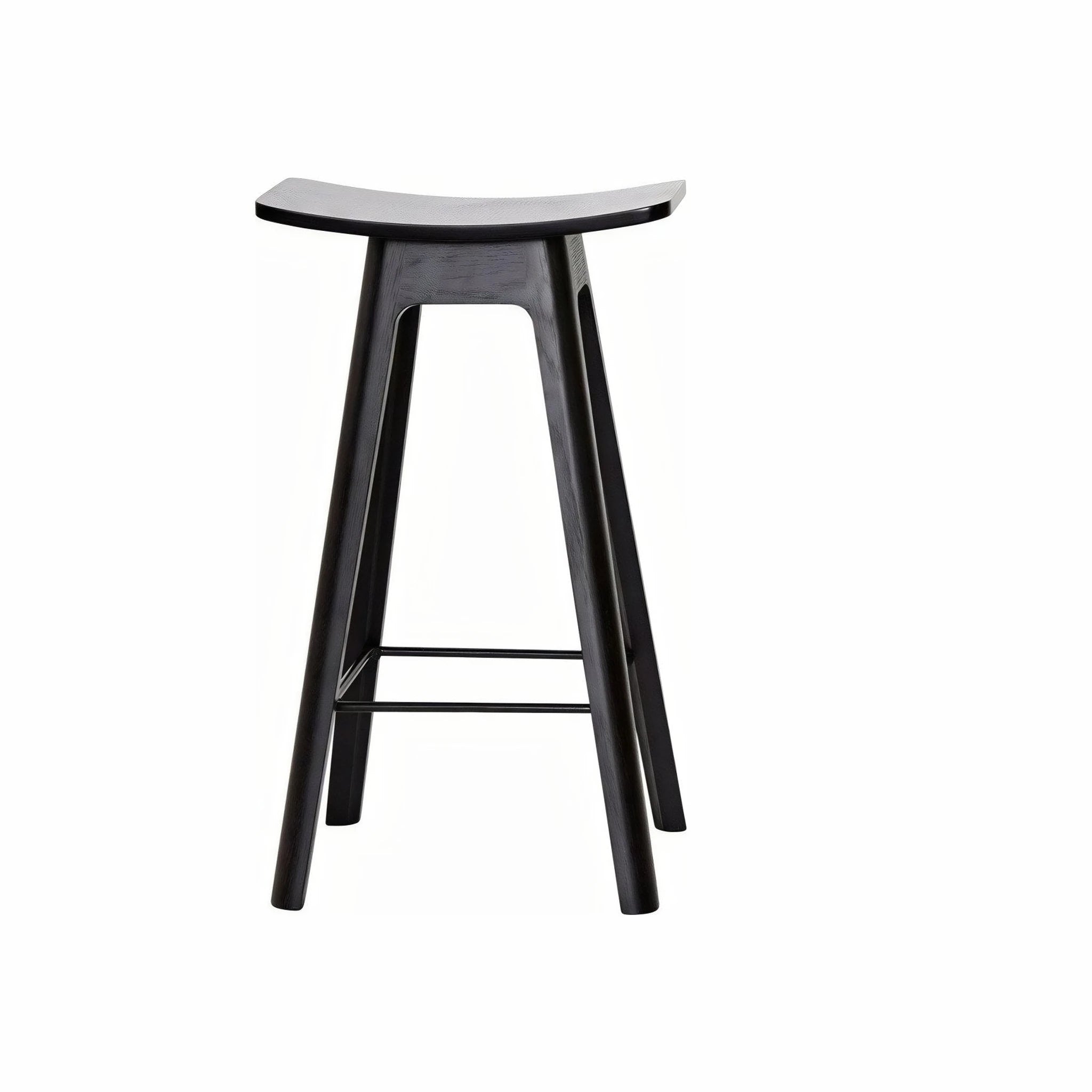 Andersen Furniture HC1 Bar Stool Black Oak, H 67cm