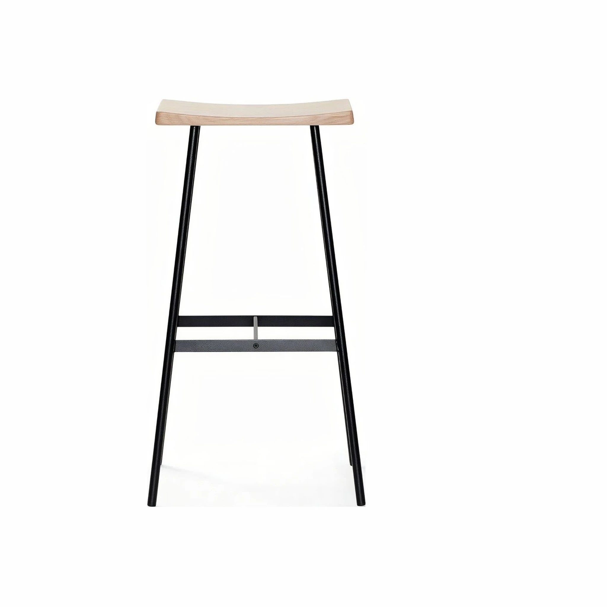 Andersen Furniture HC2 Bar stool oak, steel frame, H 79cm