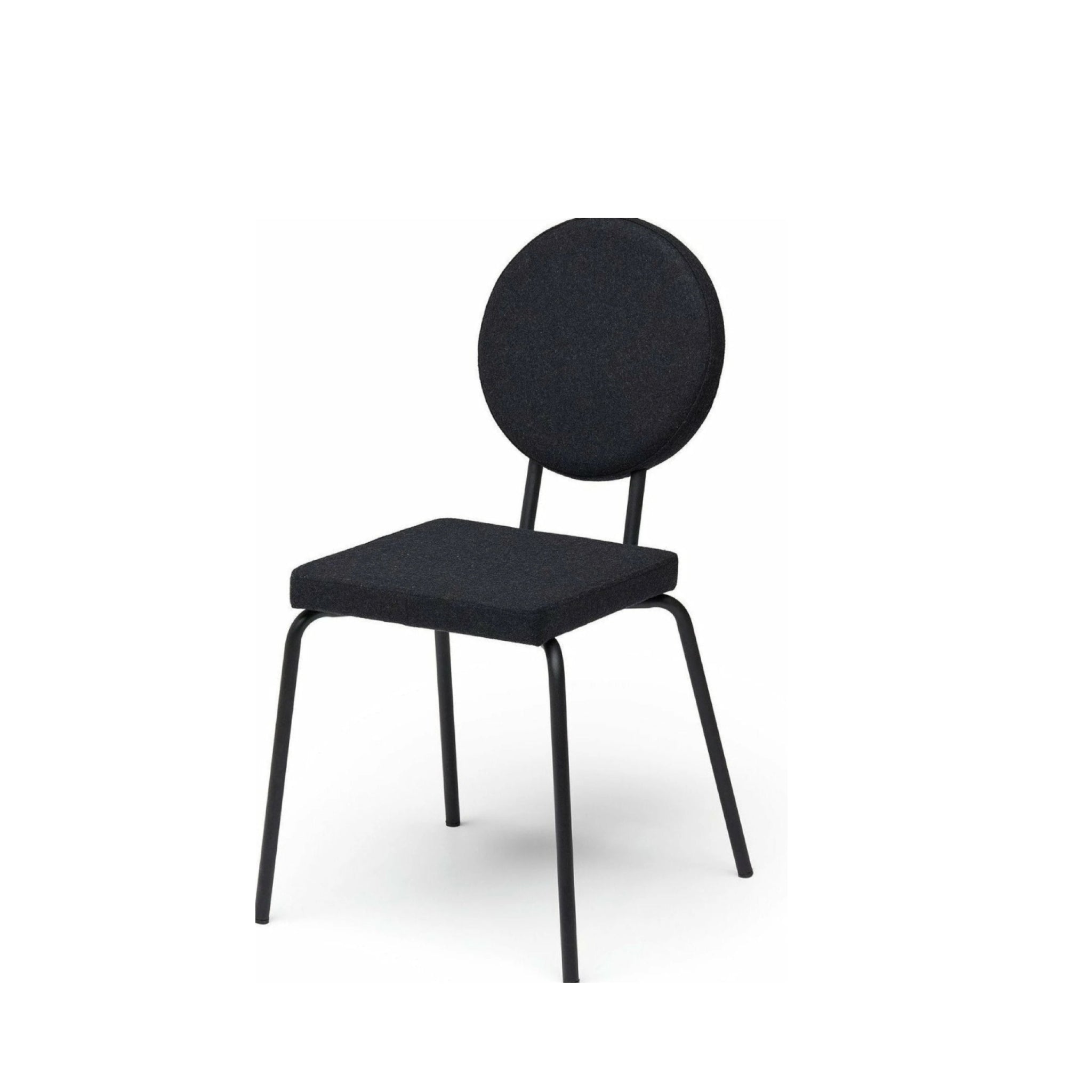 Puik Option Chair Seat Square / Backrest Round, Black