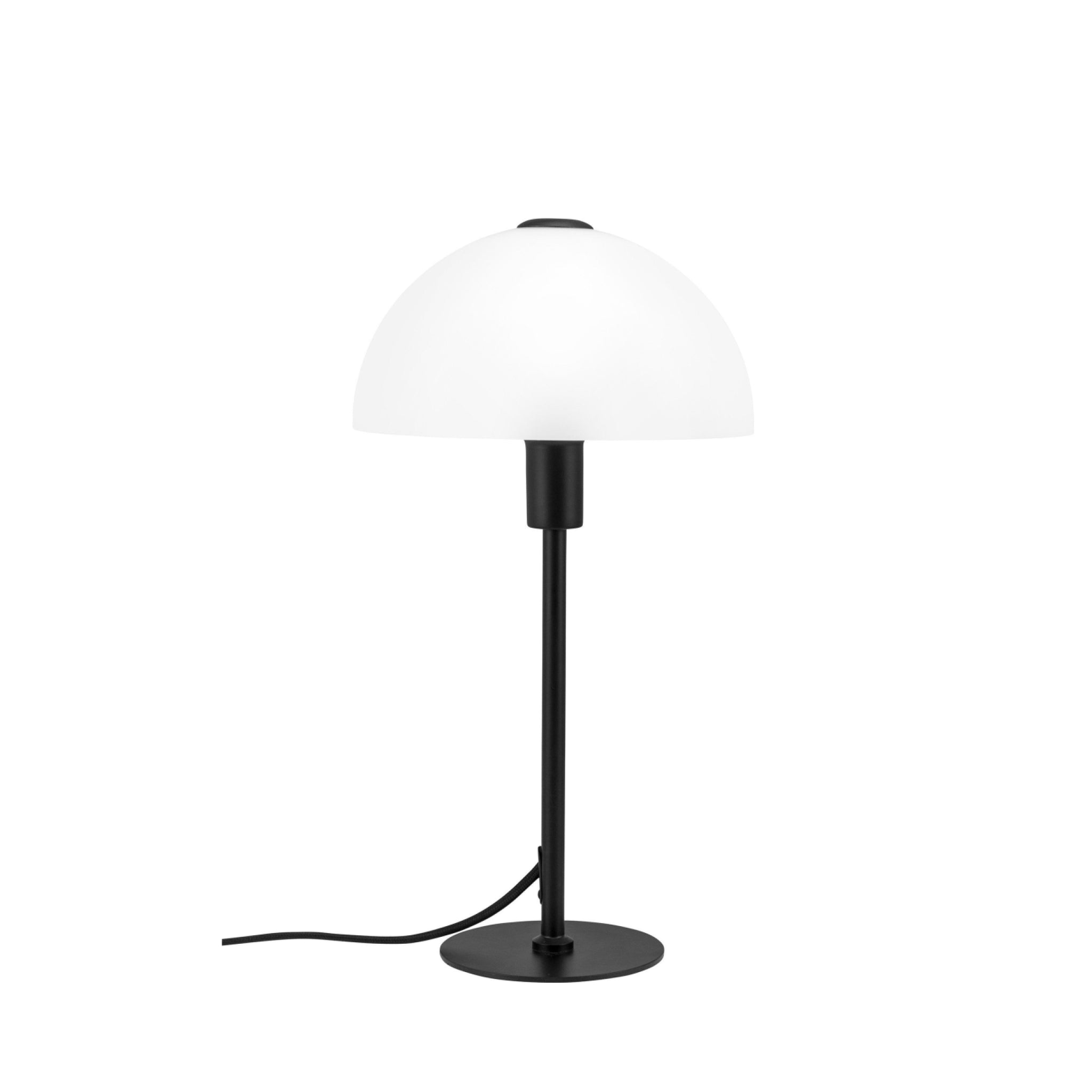 Dyberg Larsen Jazz Table Lamp, Opal/Black