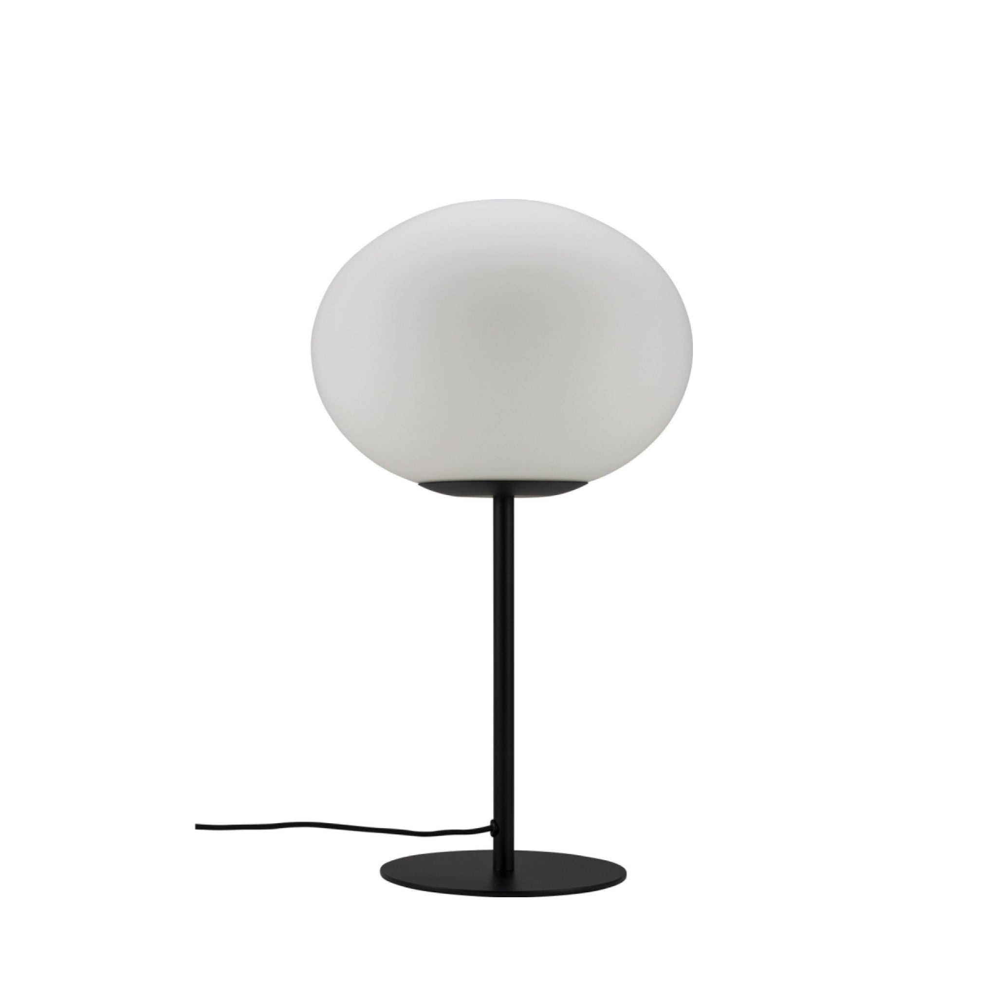 Dyberg Larsen Princess Table Lamp, Opal/Black