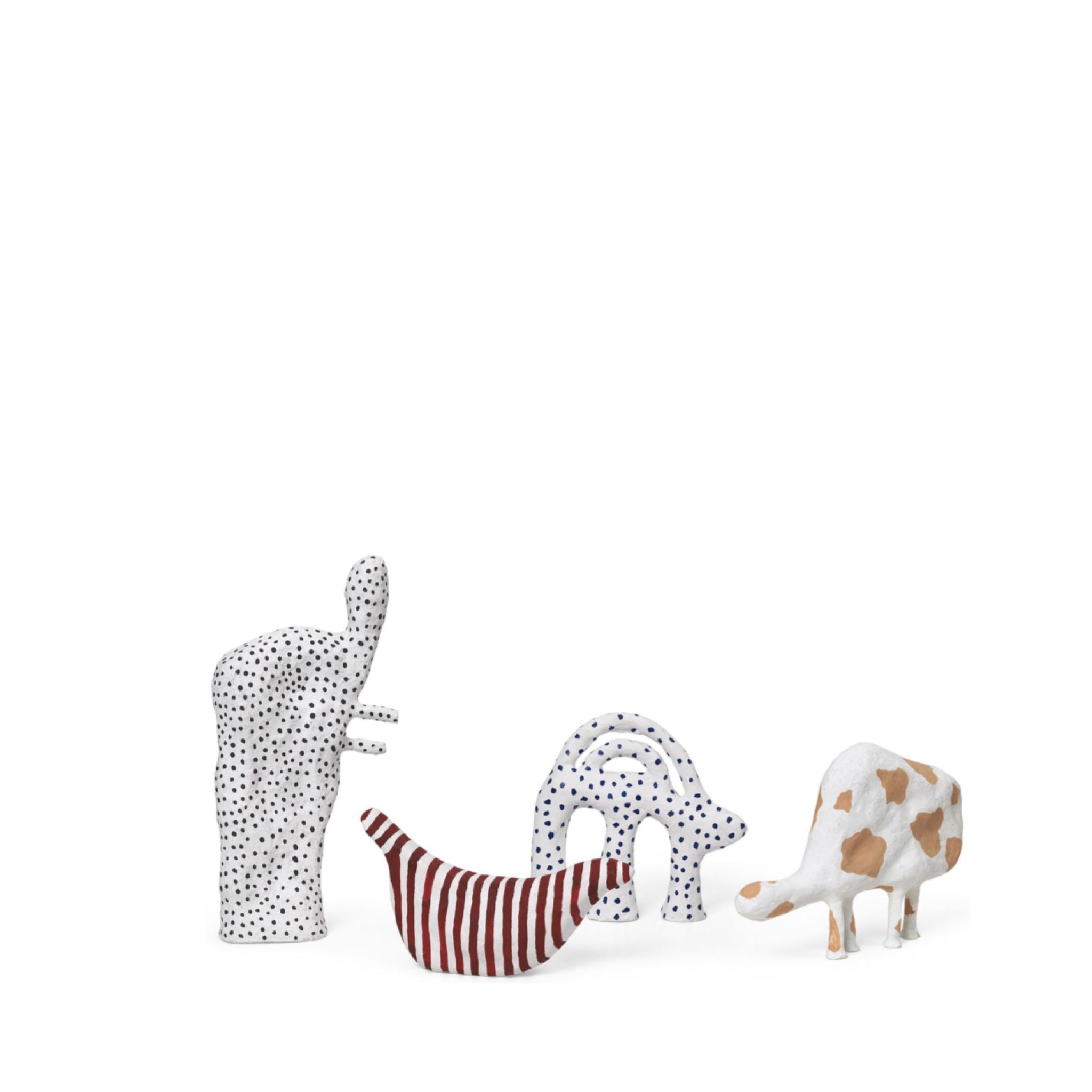 Ferm Living Elly, White/Black