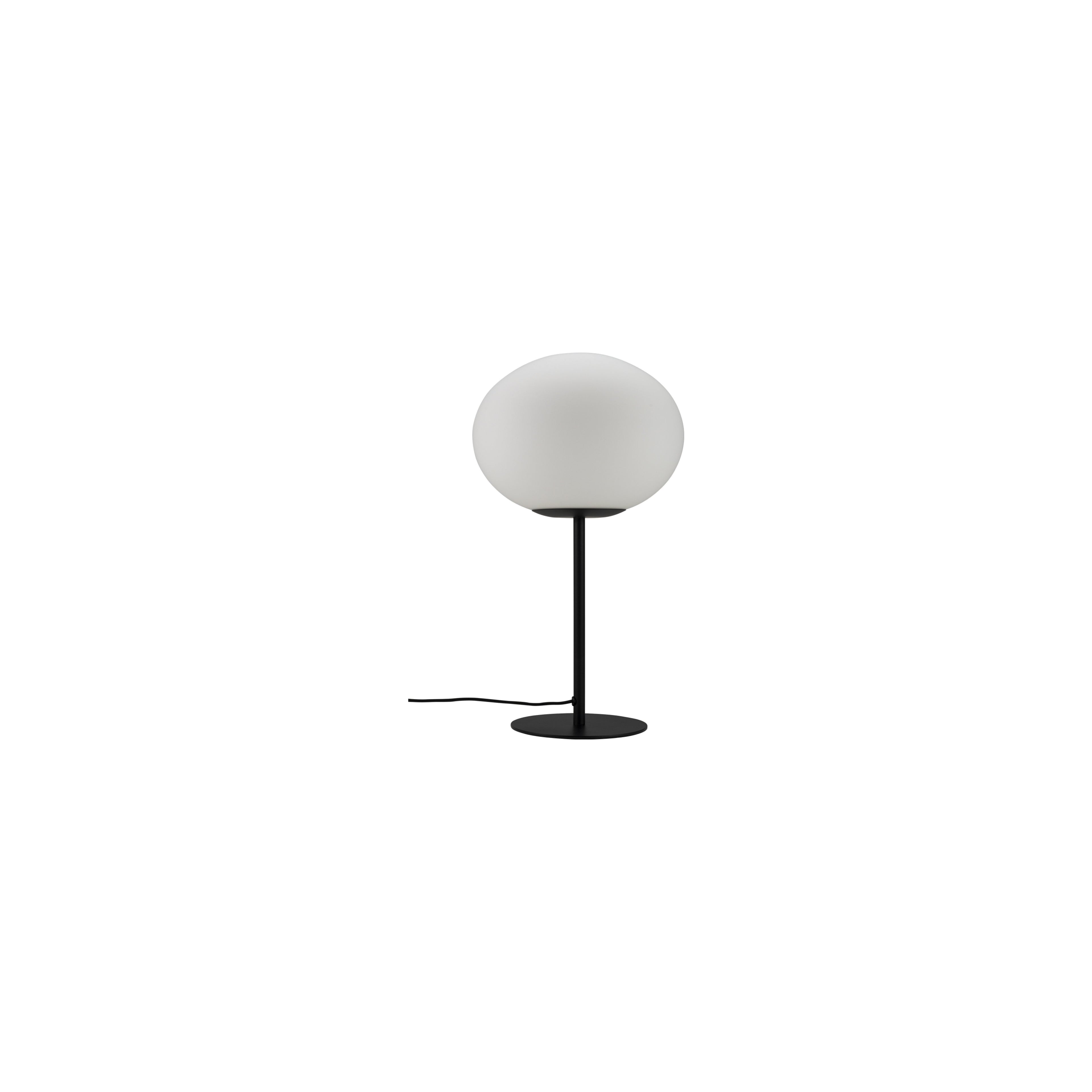 Dyberg Larsen Princess Table Lamp, Opal/Black