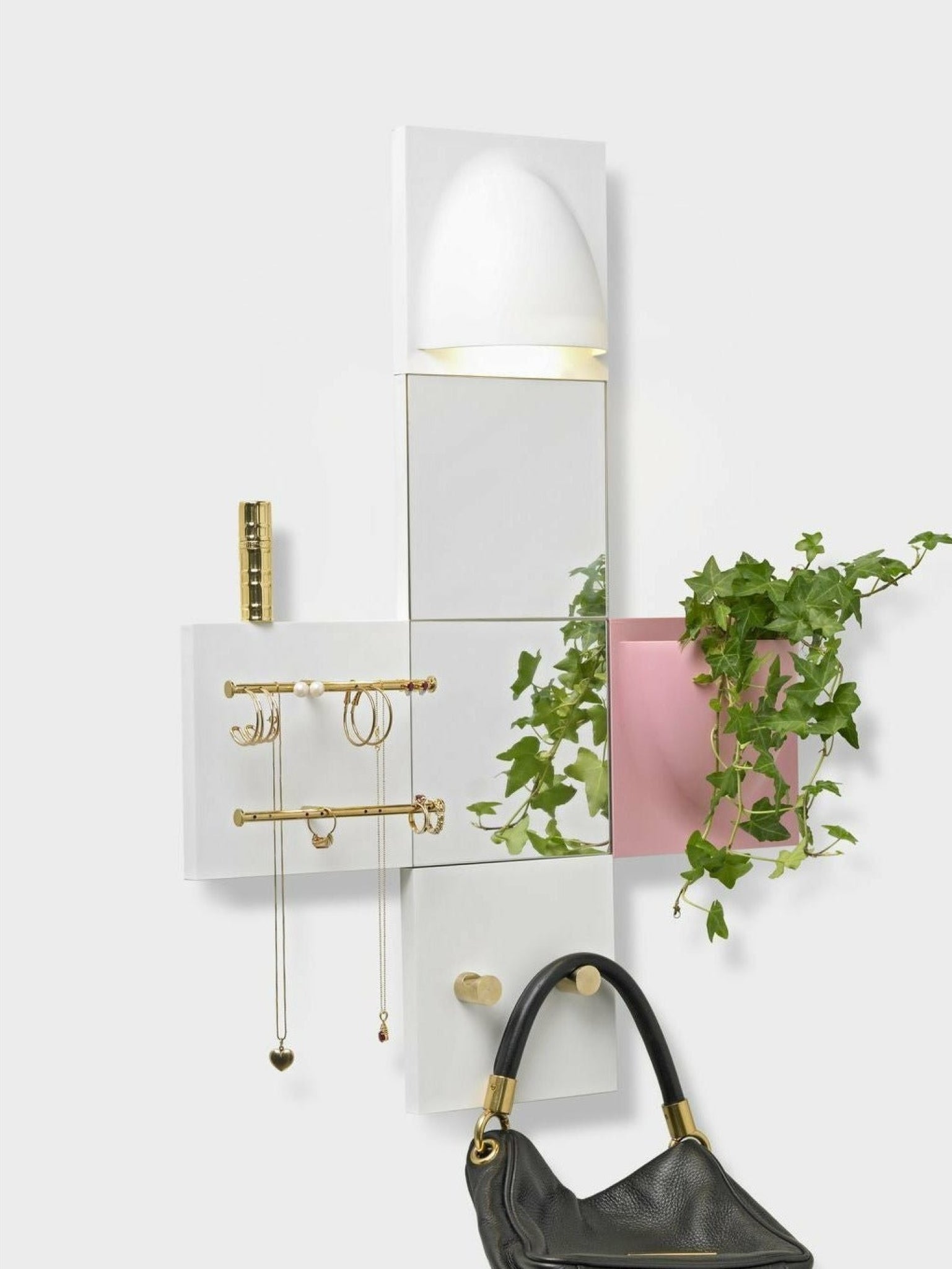 Verti Copenhagen Vertihooks, White / Brass