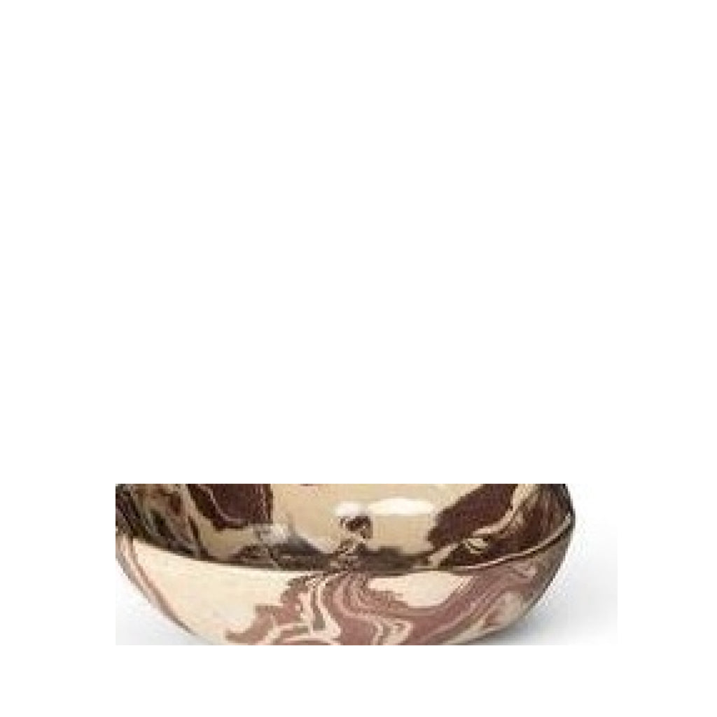 Ferm Living Ryu Bowl 15.5 Cm, Sand/Brown