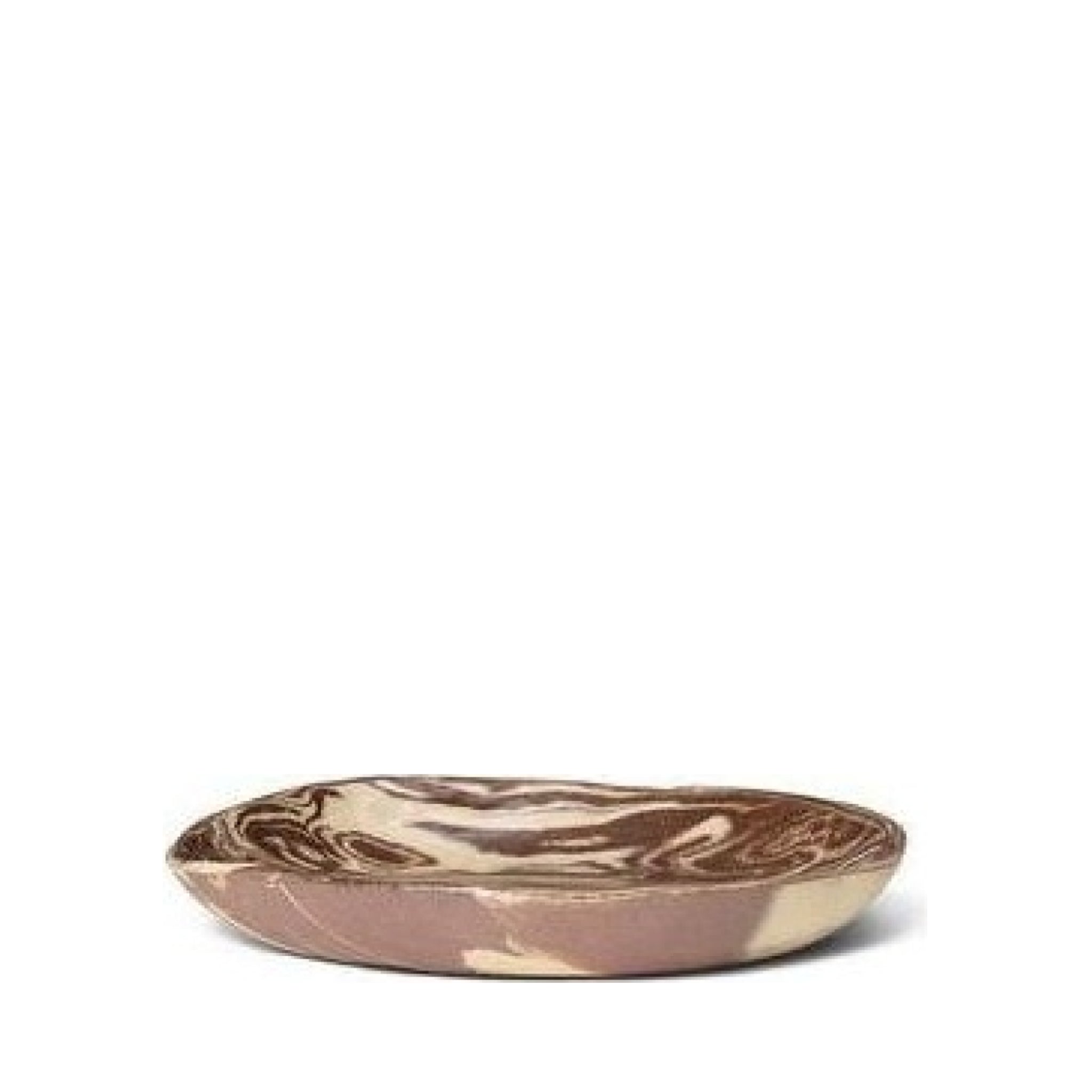 Ferm Living Ryu Platter 18.5 Cm, Sand/Brown