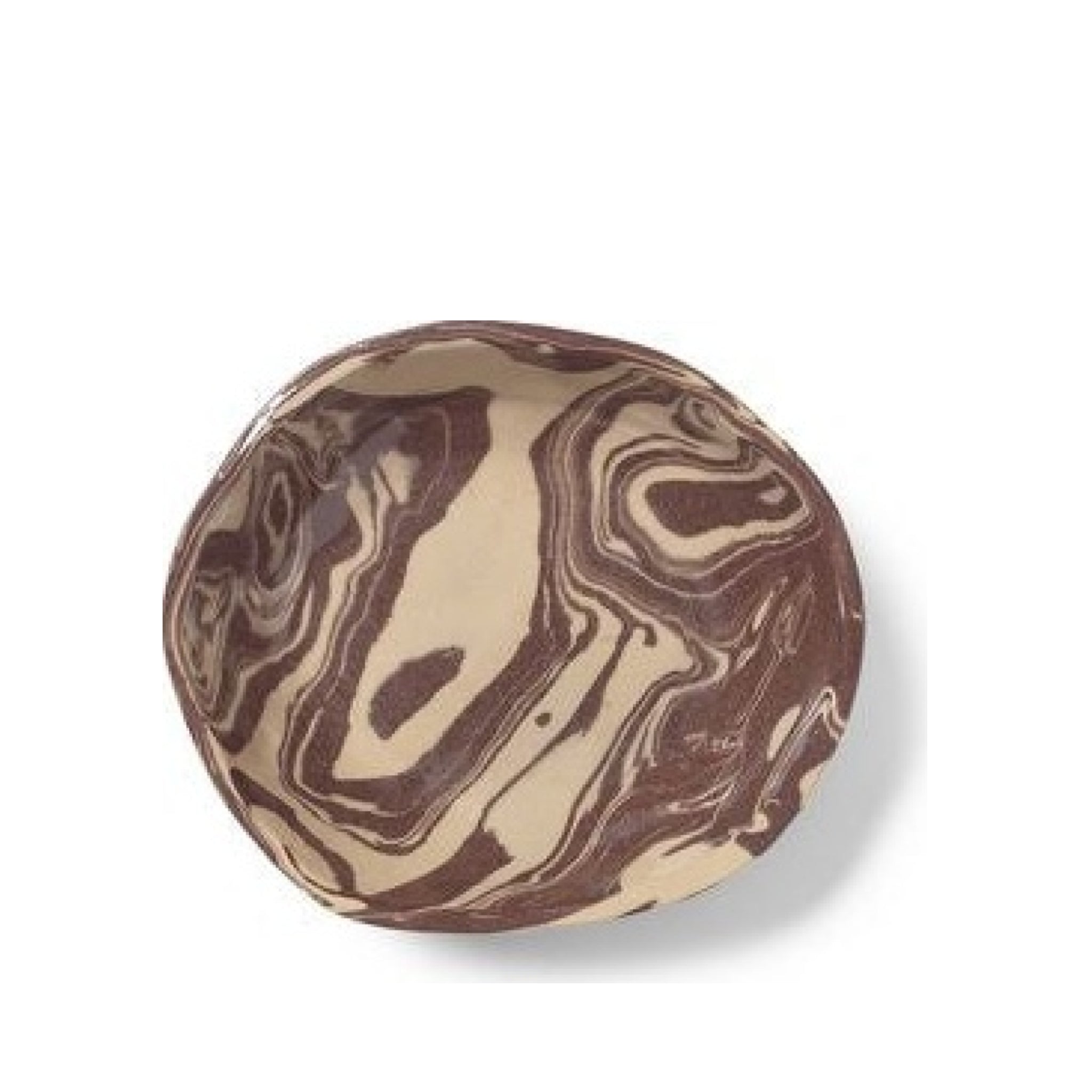 Ferm Living Ryu Bowl 20 Cm, Sand/Brown