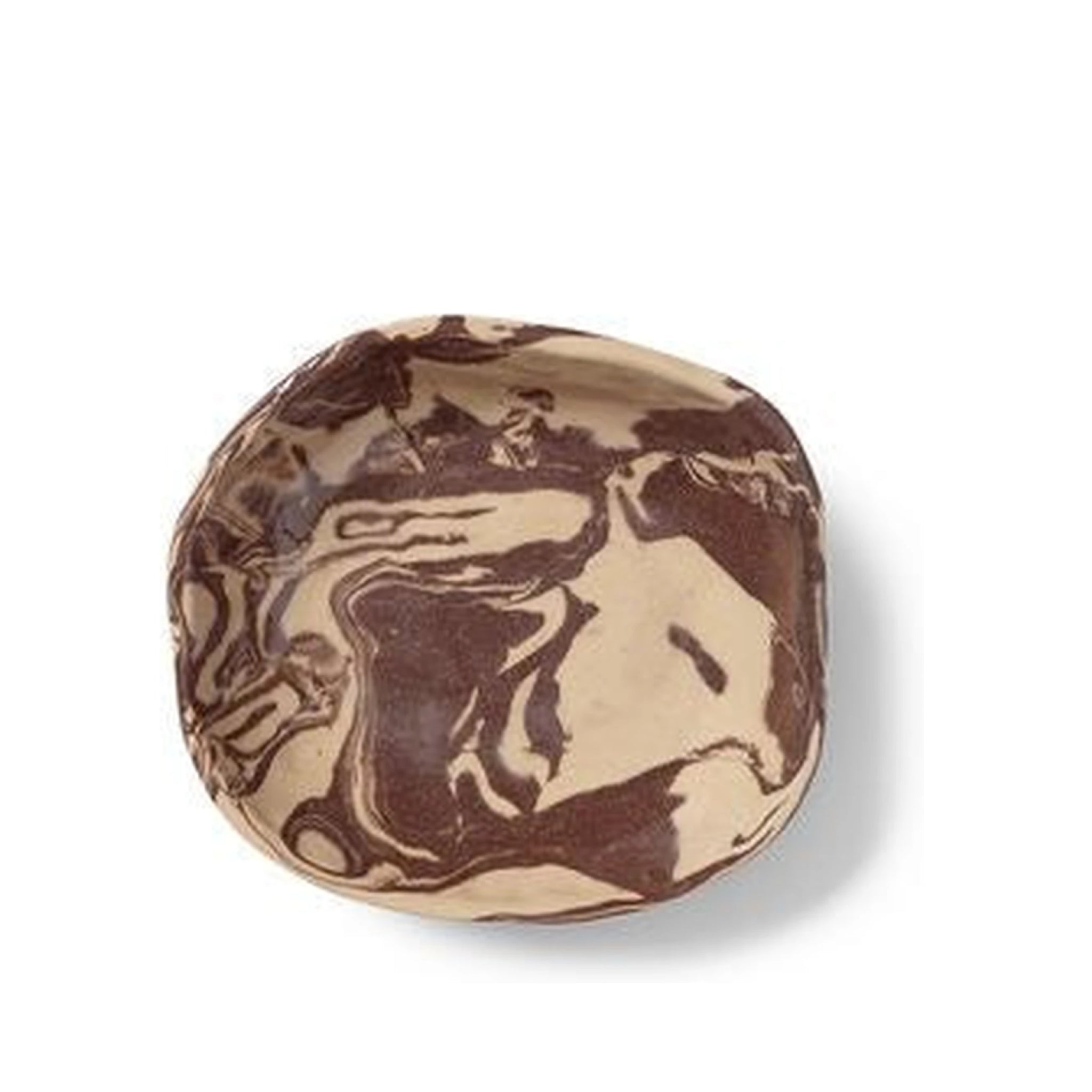 Ferm Living Ryu Bowl 15.5 Cm, Sand/Brown