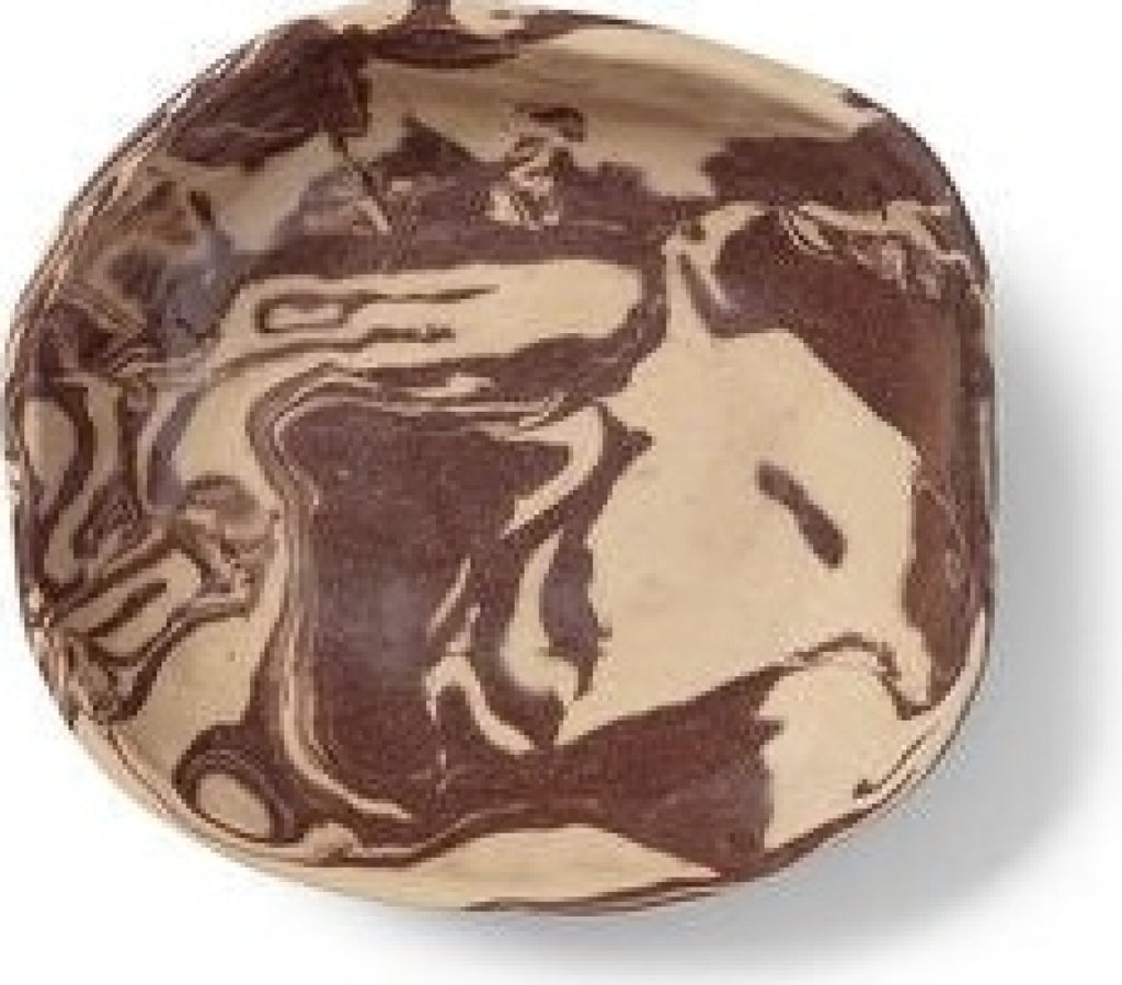 Ferm Living Ryu Bowl 15.5 Cm, Sand/Brown