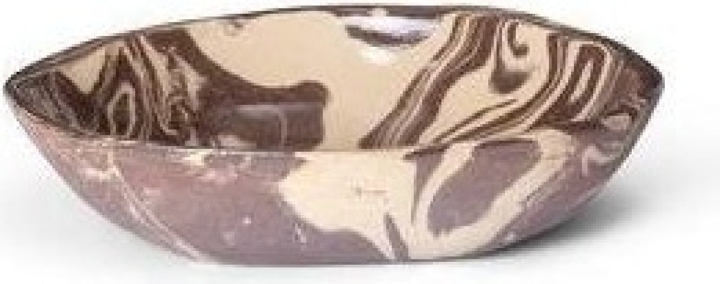 Ferm Living Ryu Bowl 20 Cm, Sand/Brown