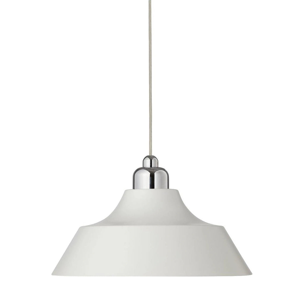 Dyberg Larsen Momentum Pendant White/Chrome, Ø33