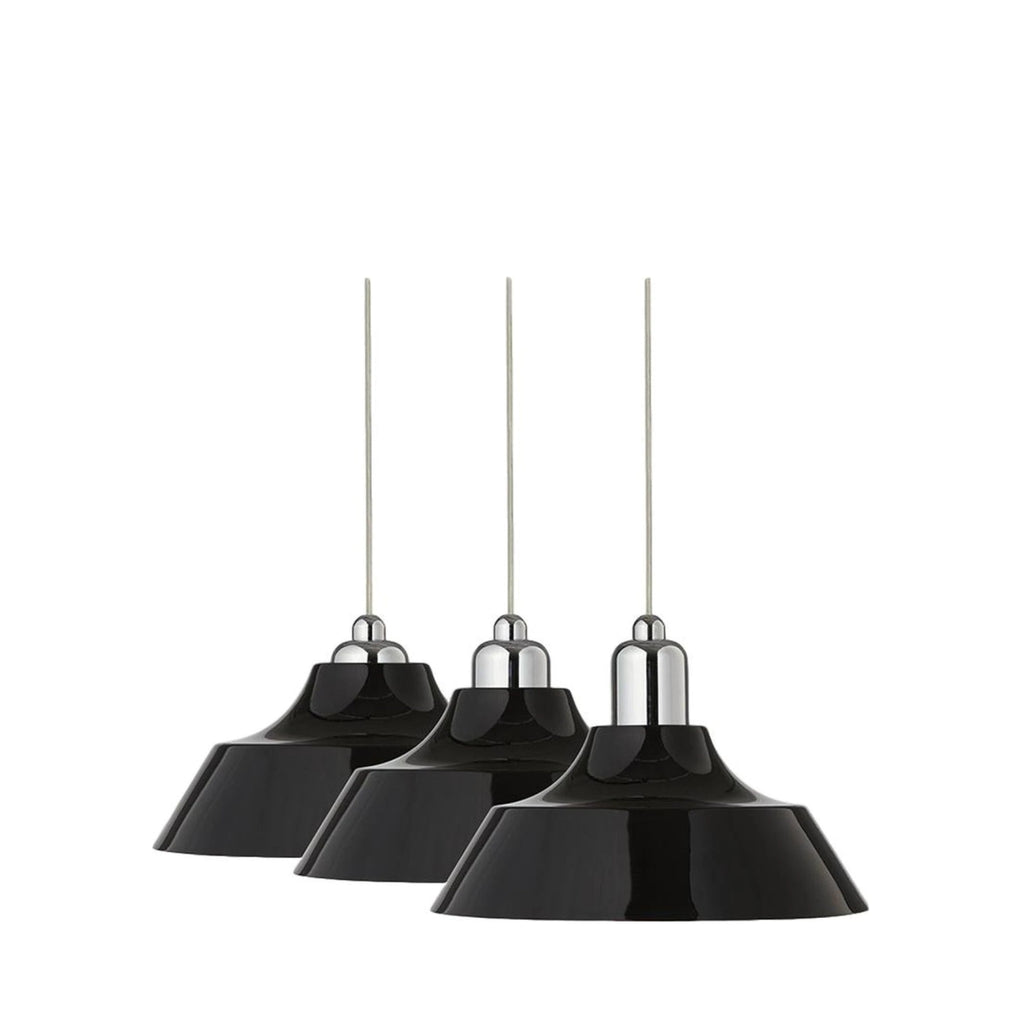 Dyberg Larsen Momentum Pendant Black/Chrome, Ø33