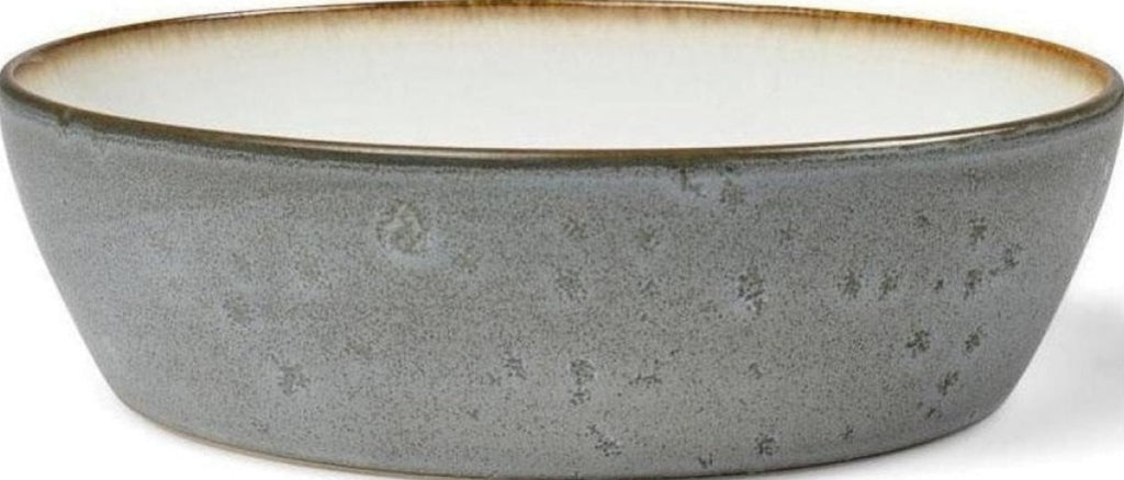 BITZ Soup Bowl, Grey/Creme, ø 18cm