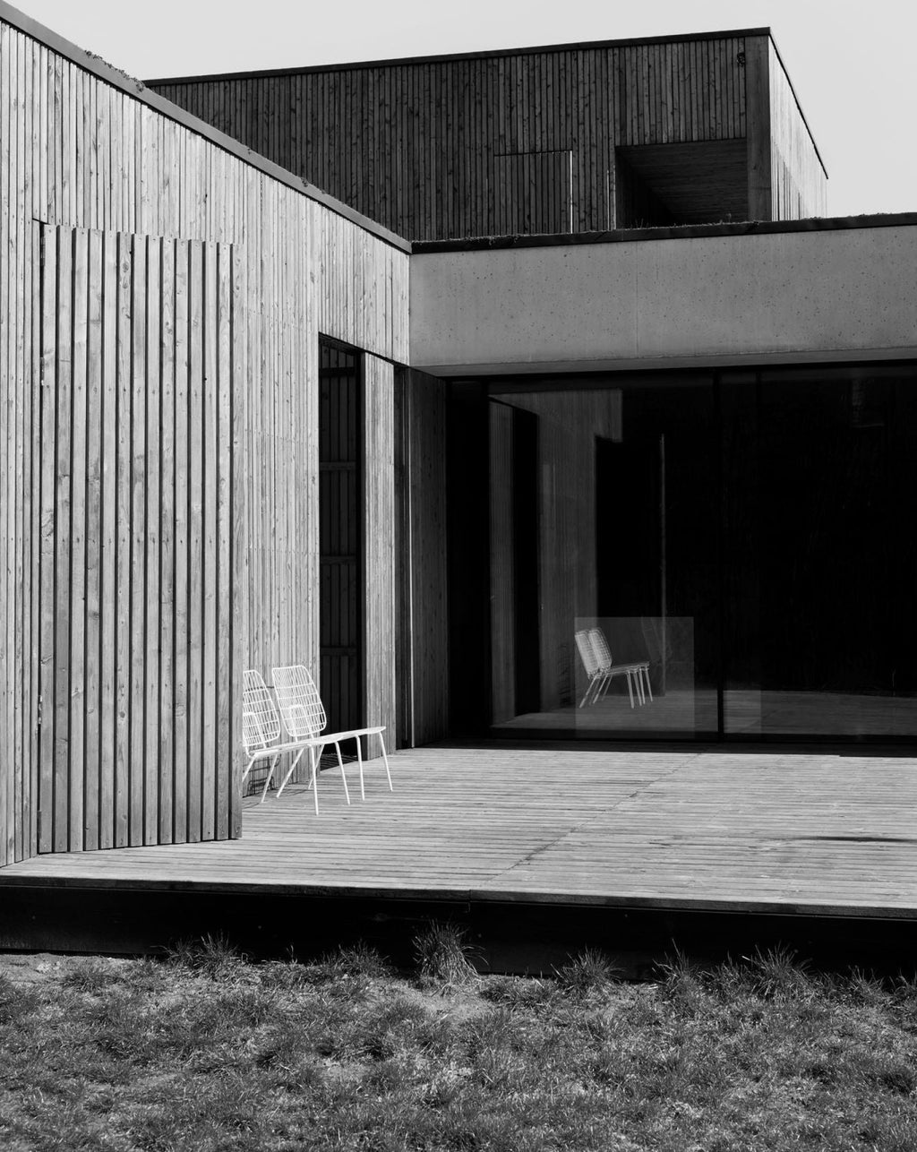 Audo Copenhagen WM String Seat cushion Outdoor/Dining, dark grey