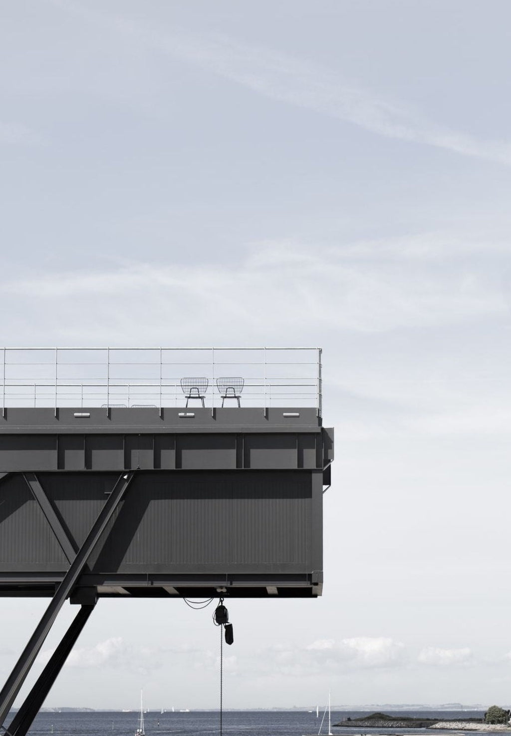 Audo Copenhagen WM String Seat cushion Outdoor/Dining, dark grey