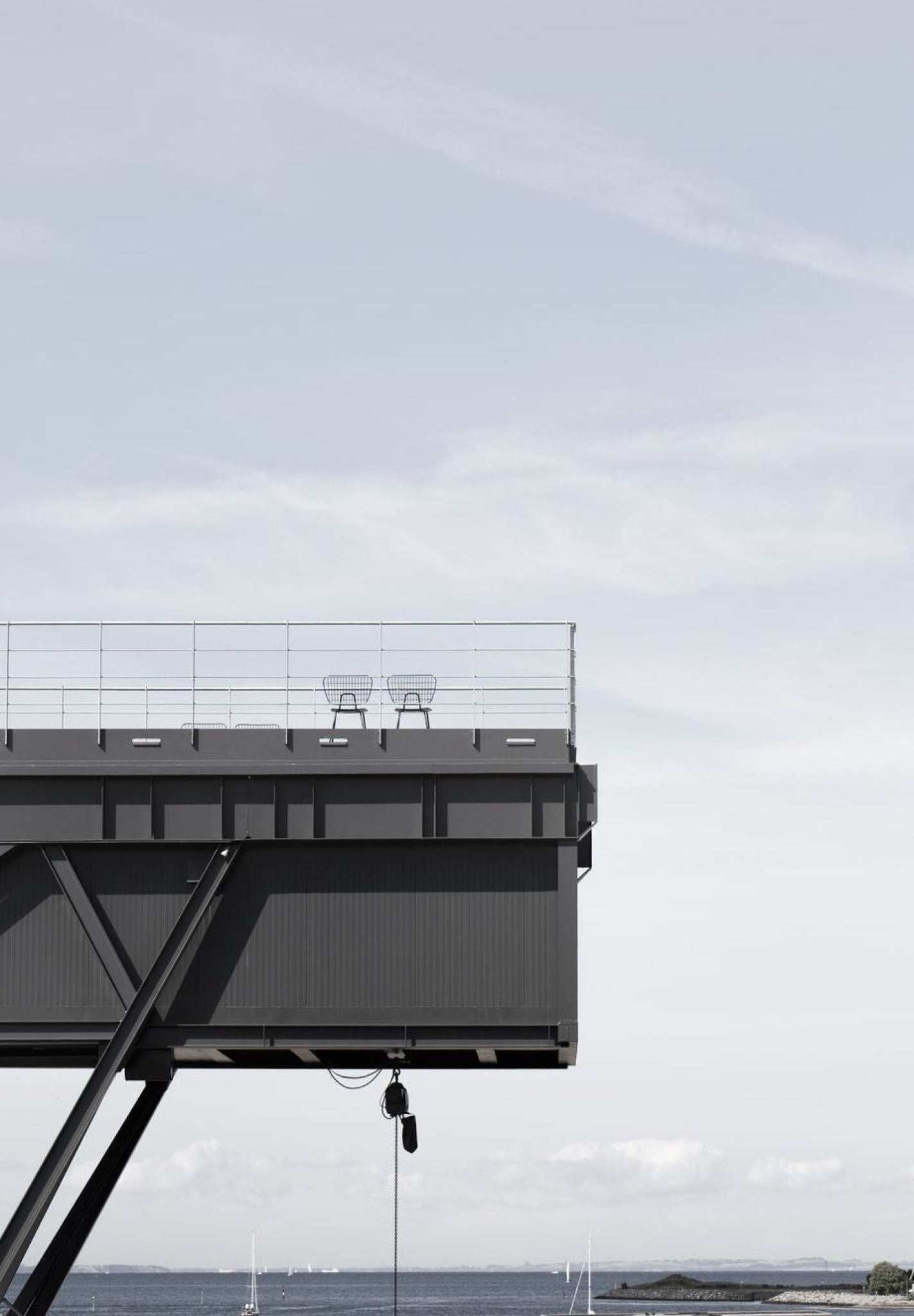 Audo Copenhagen WM String Seat cushion Outdoor/Dining, dark grey