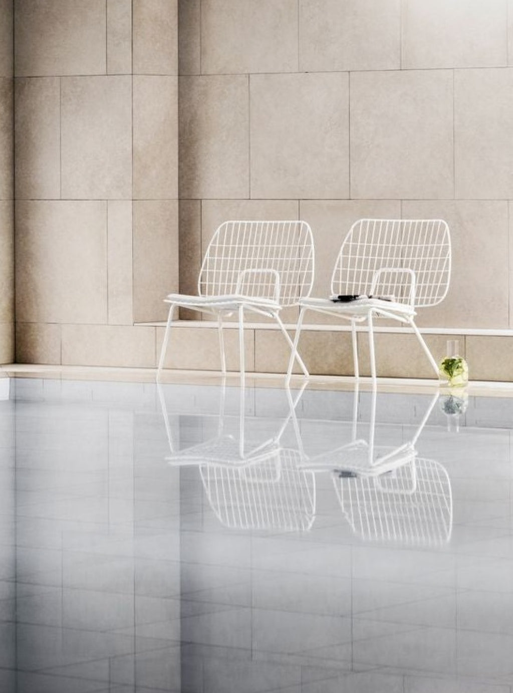 Audo Copenhagen WM String Seat cushion Outdoor/Dining, dark grey