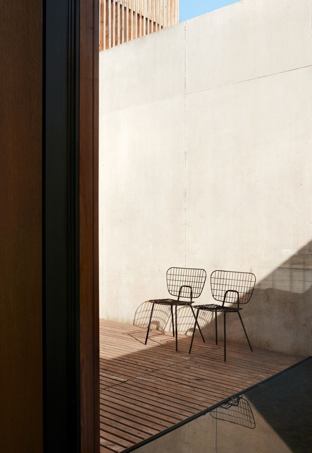 Audo Copenhagen WM String Seat cushion Outdoor/Dining, dark grey