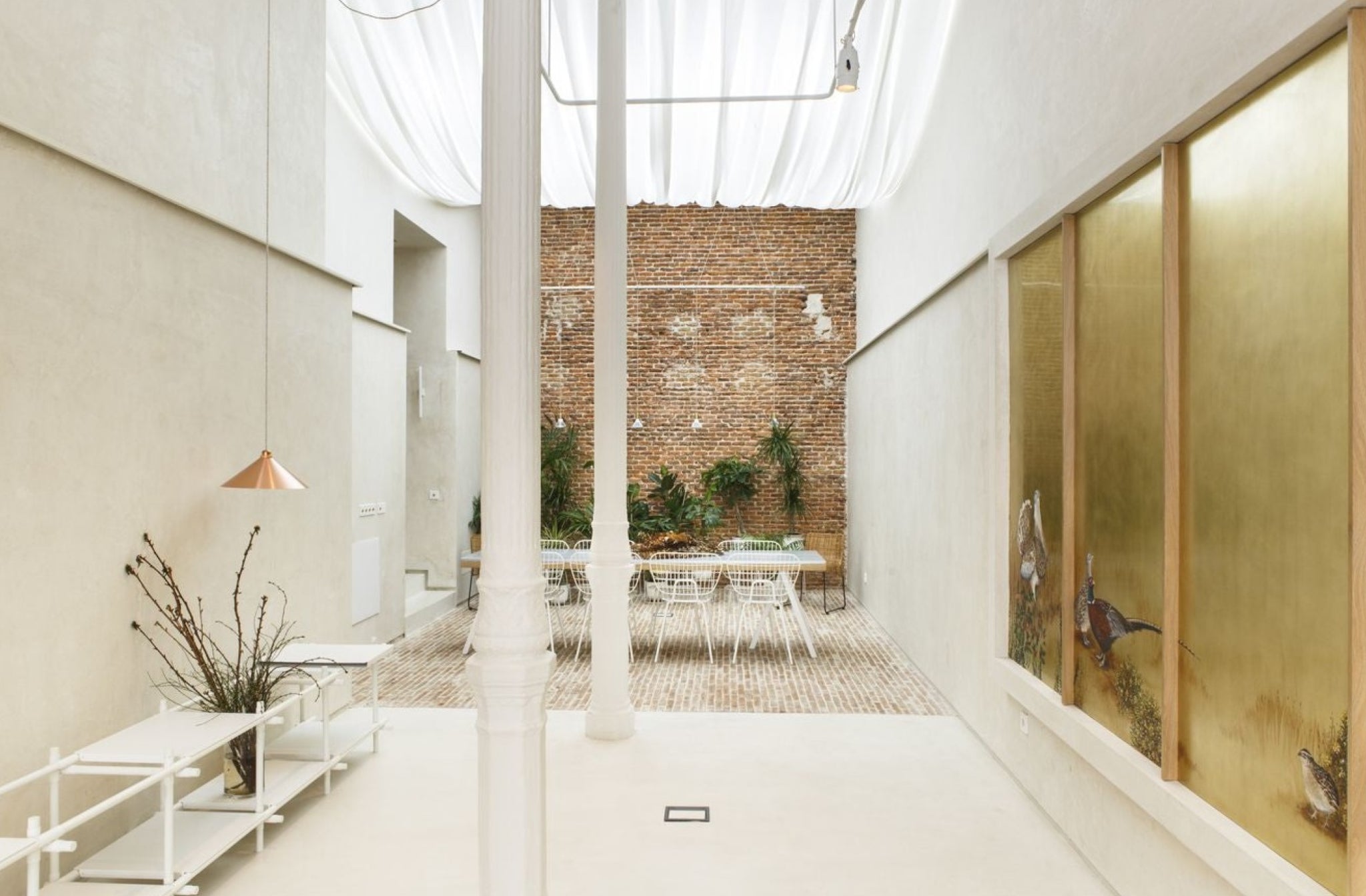 Audo Copenhagen WM String Seat cushion Outdoor/Dining, dark grey