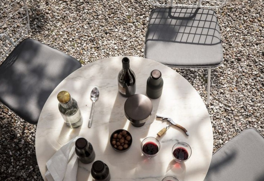 Audo Copenhagen WM String Seat cushion Outdoor/Dining, dark grey