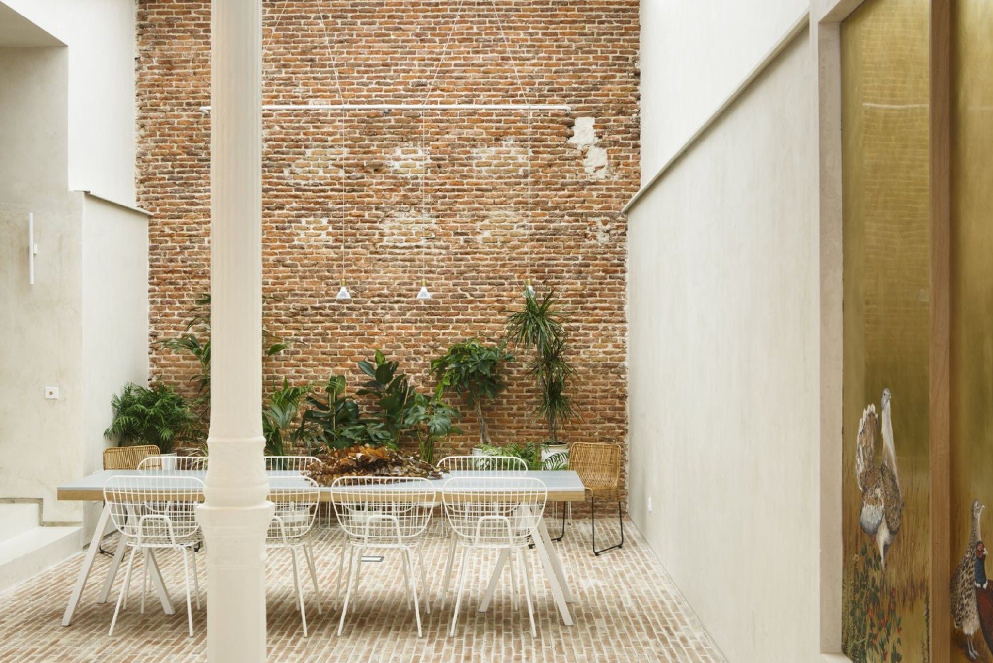 Audo Copenhagen WM String Seat cushion Outdoor/Dining, dark grey