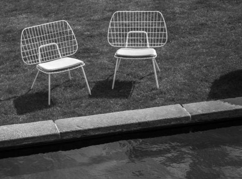 Audo Copenhagen WM String Seat cushion Outdoor/Dining, dark grey