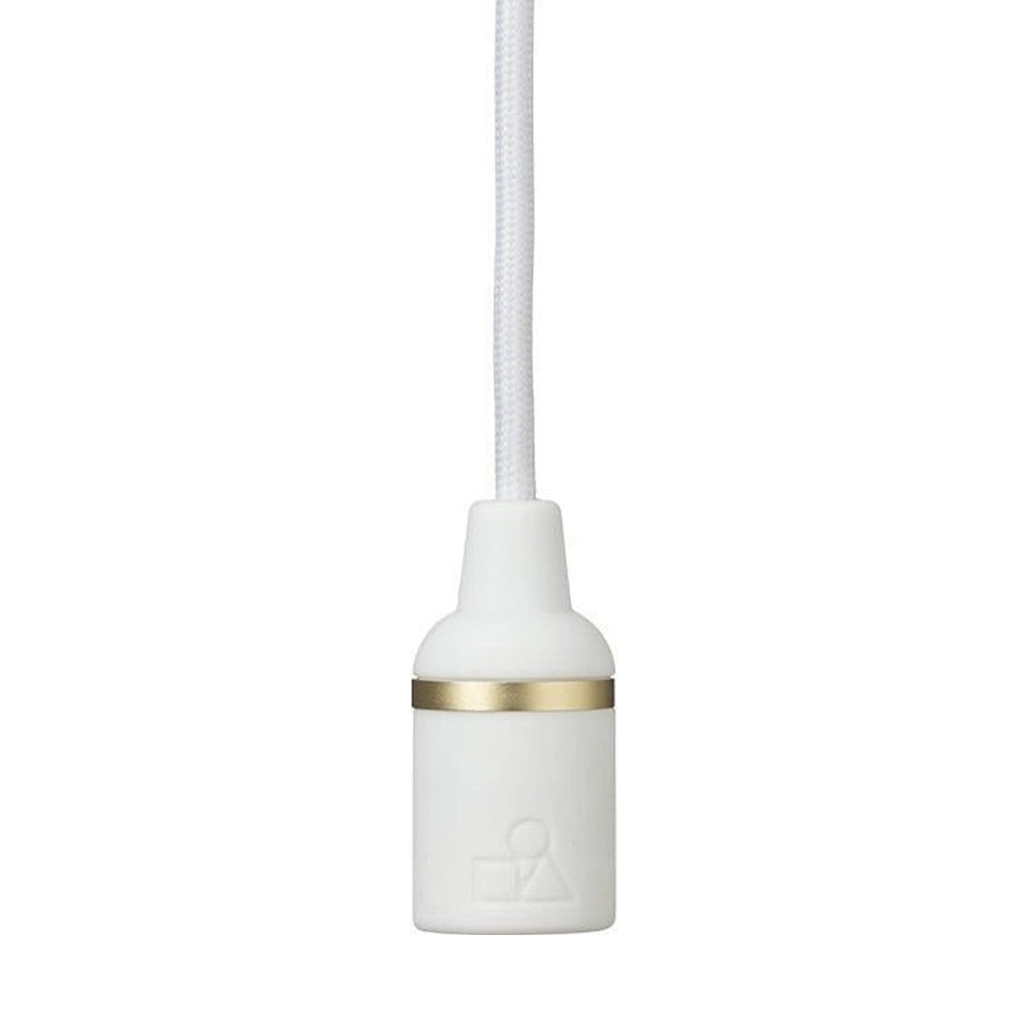 Spring Copenhagen Cover Up Gu10/E27 Socket ø31 Mm, White