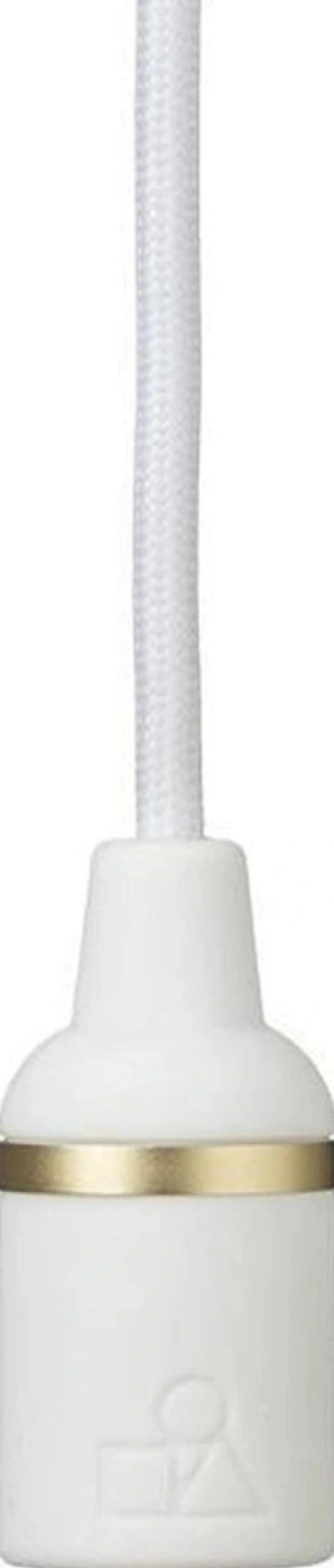 Spring Copenhagen Cover Up Gu10/E27 Socket ø31 Mm, White