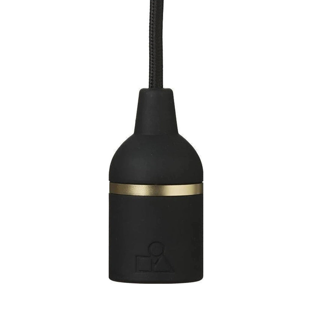 Spring Copenhagen Cover Up Gu10/E27 Socket ø40 Mm, Black