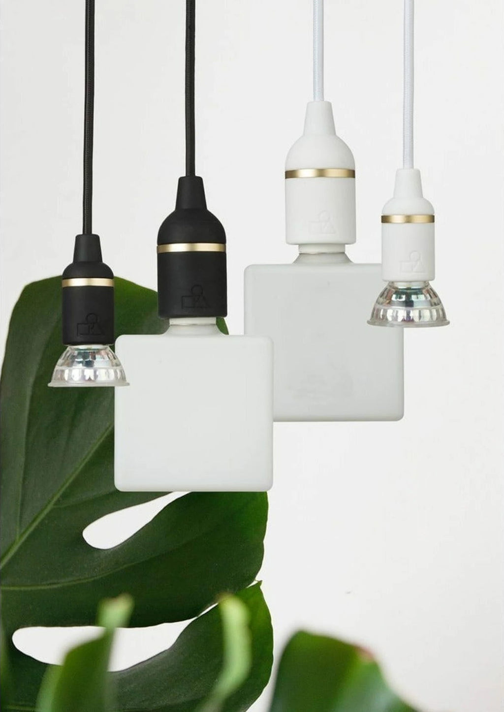 Spring Copenhagen Cover Up Gu10/E27 Socket ø40 Mm, Black