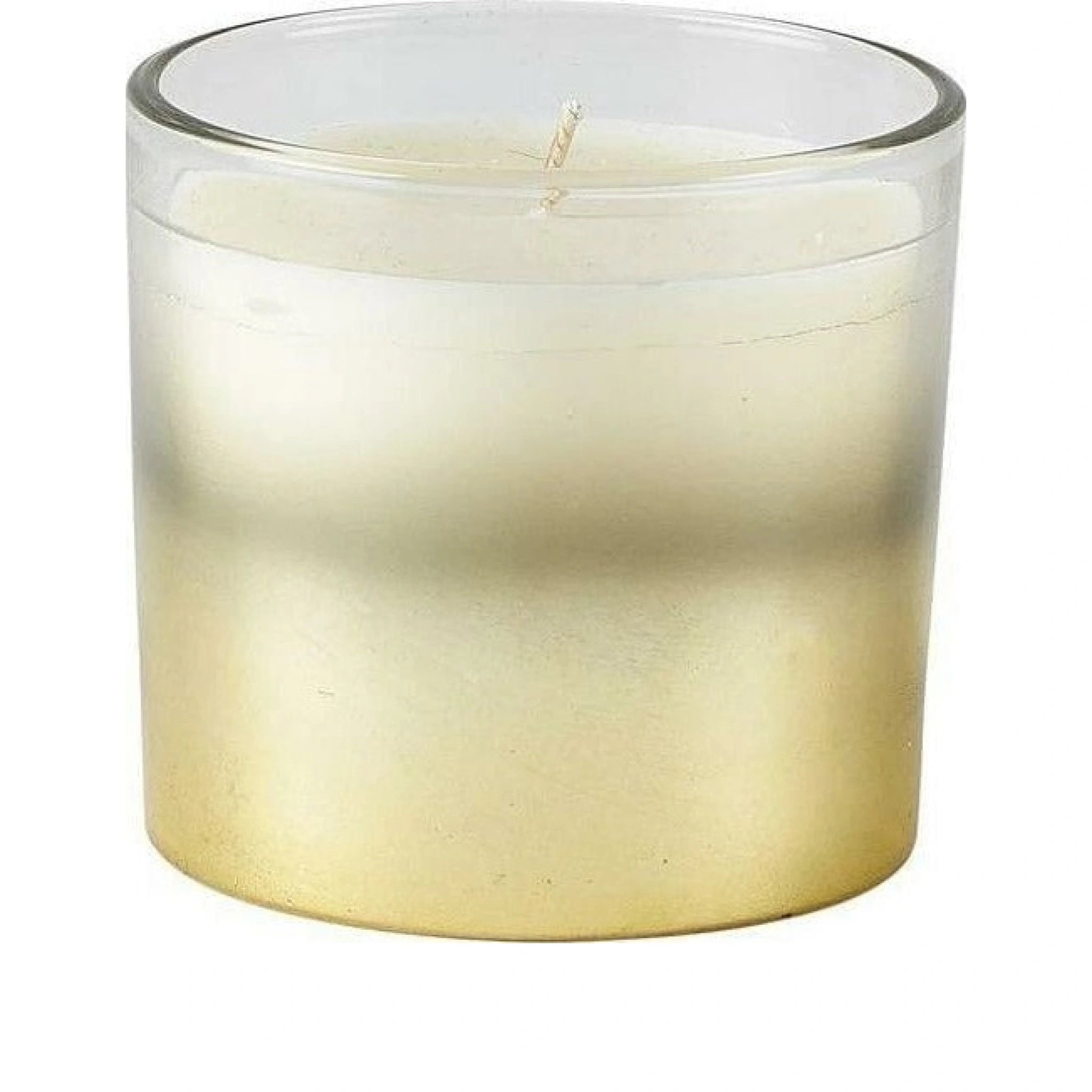 Villa Collection Scented Candle ø 8 Cm, Clear/Gold