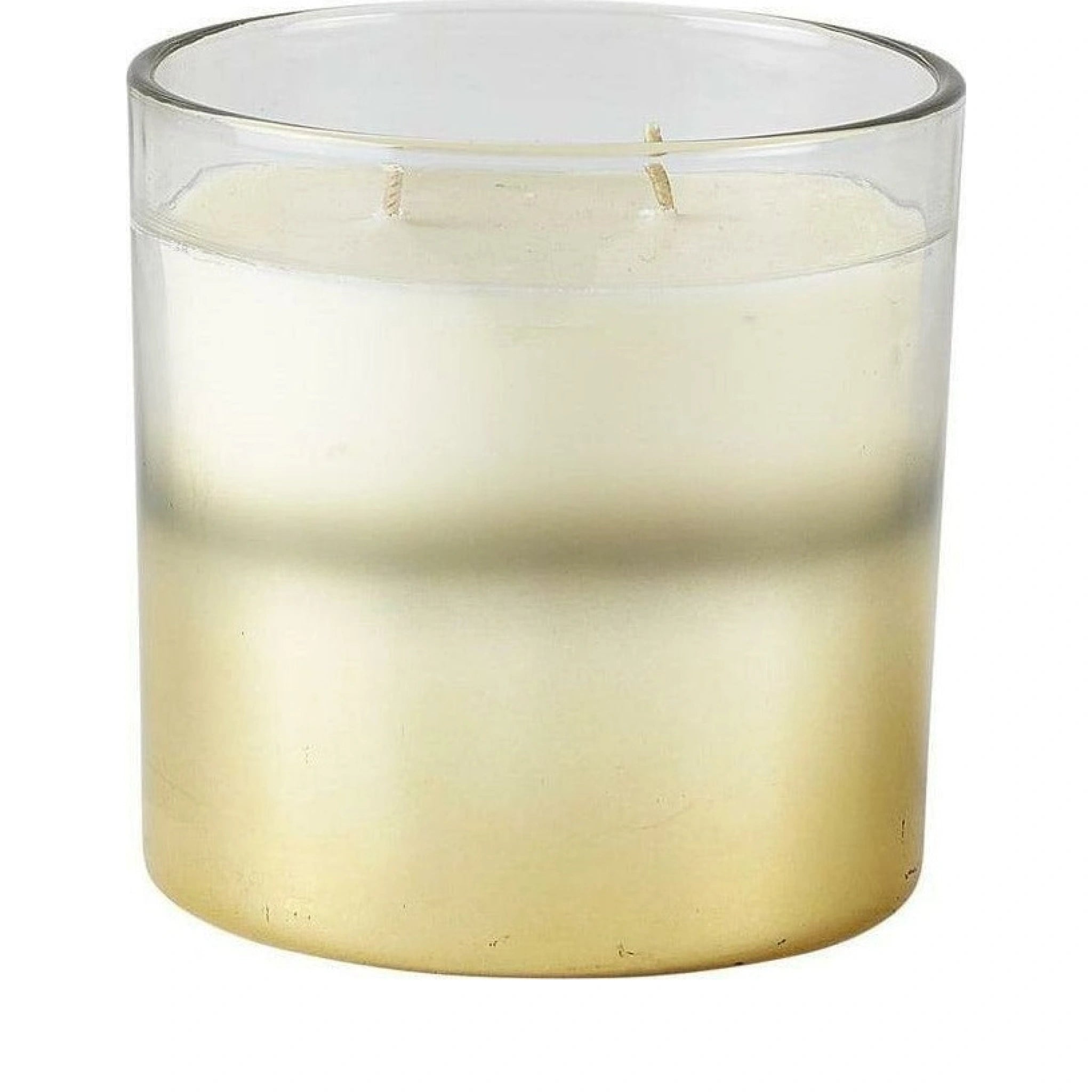 Villa Collection Scented Candle ø 10 Cm, Clear/Gold