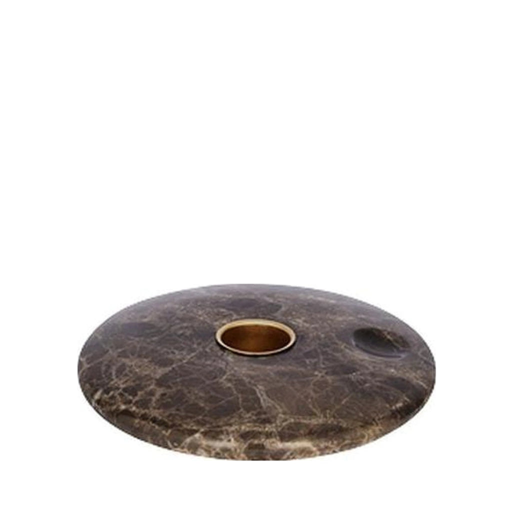 Uyuni Lighting Chamber Candle Holder ø 11,6 Cm, Black/Gold